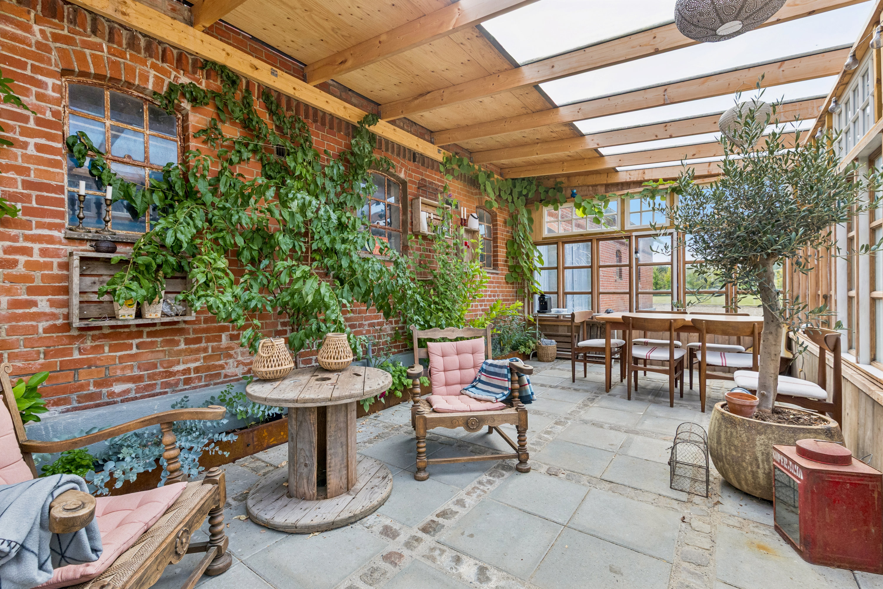 Fremhævet udestue billede i fuldskærmstilstand. Billede af Vindumvej 75, 8850 Bjerringbro