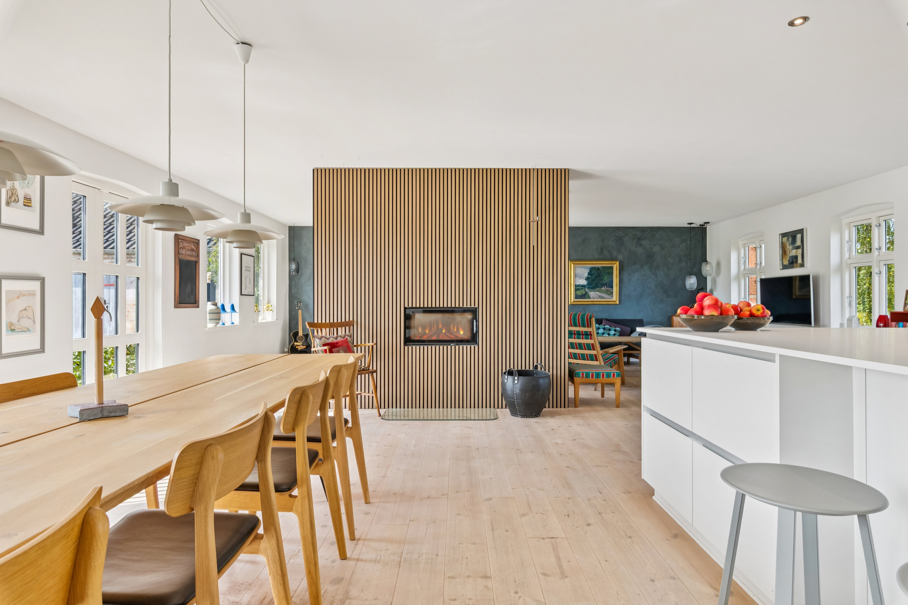 Fremhævet stue billede i fuldskærmstilstand. Billede af Vindumvej 75, 8850 Bjerringbro