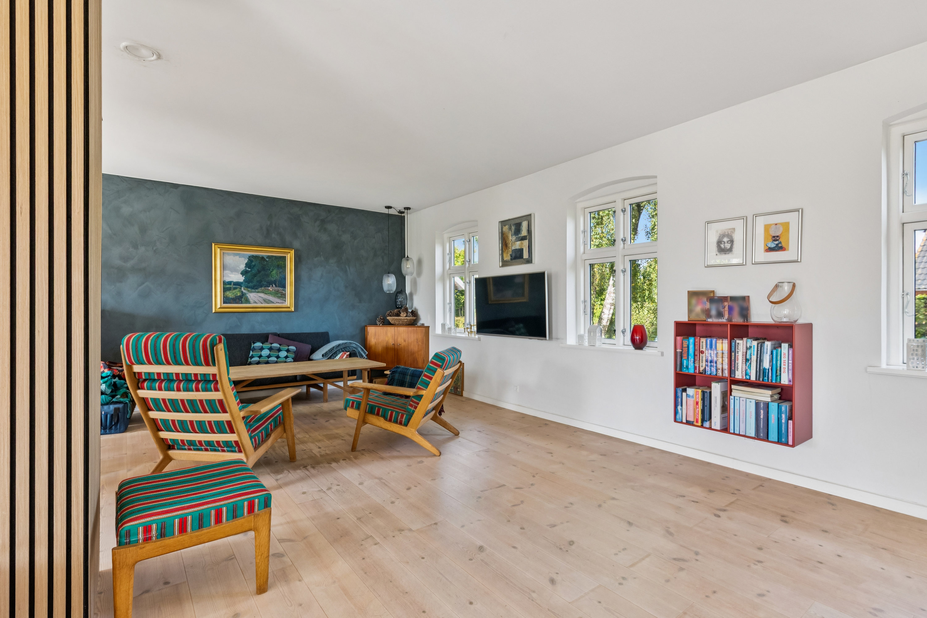 Fremhævet stue billede i fuldskærmstilstand. Billede af Vindumvej 75, 8850 Bjerringbro