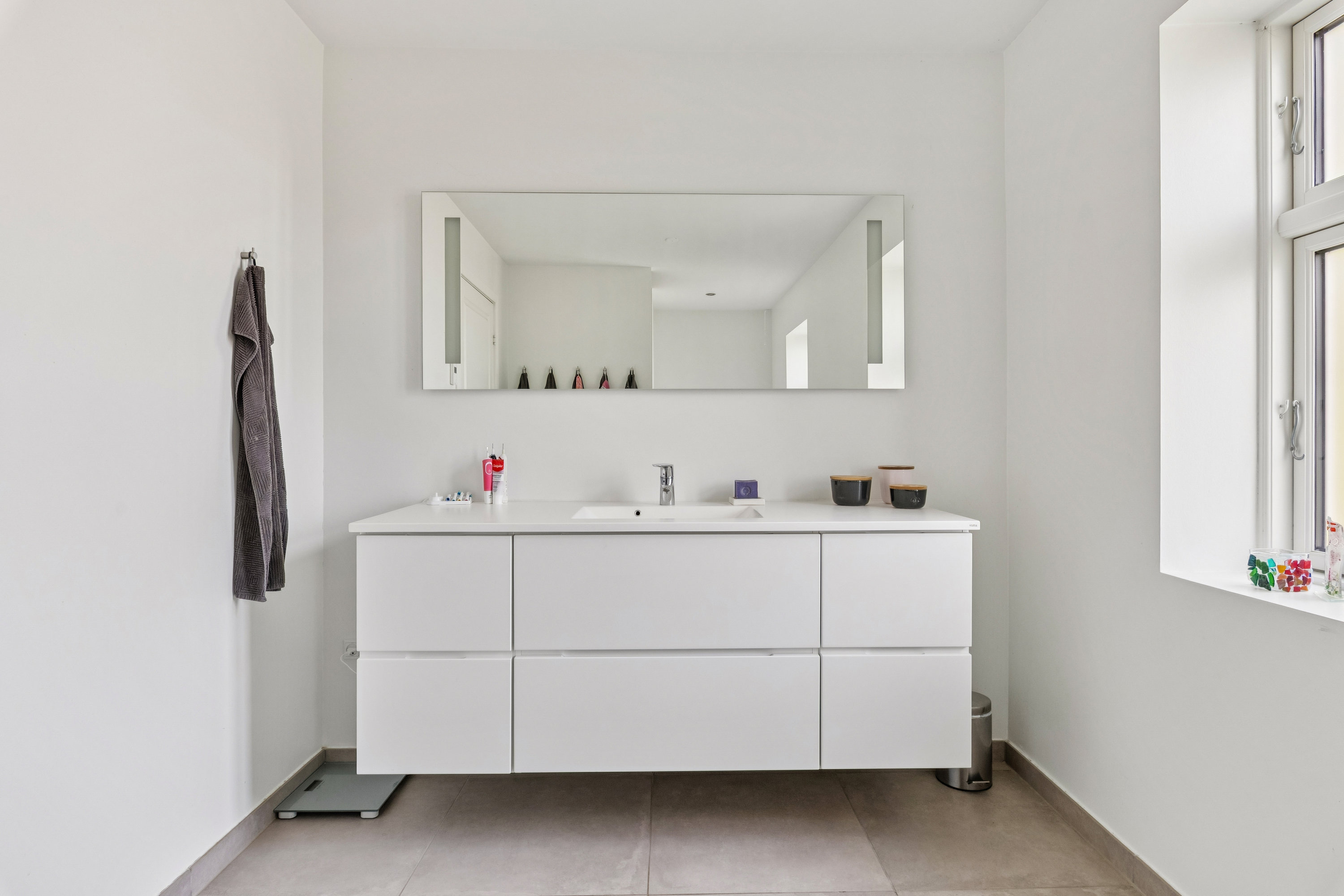 Fremhævet badeværelse billede i fuldskærmstilstand. Billede af Vindumvej 75, 8850 Bjerringbro