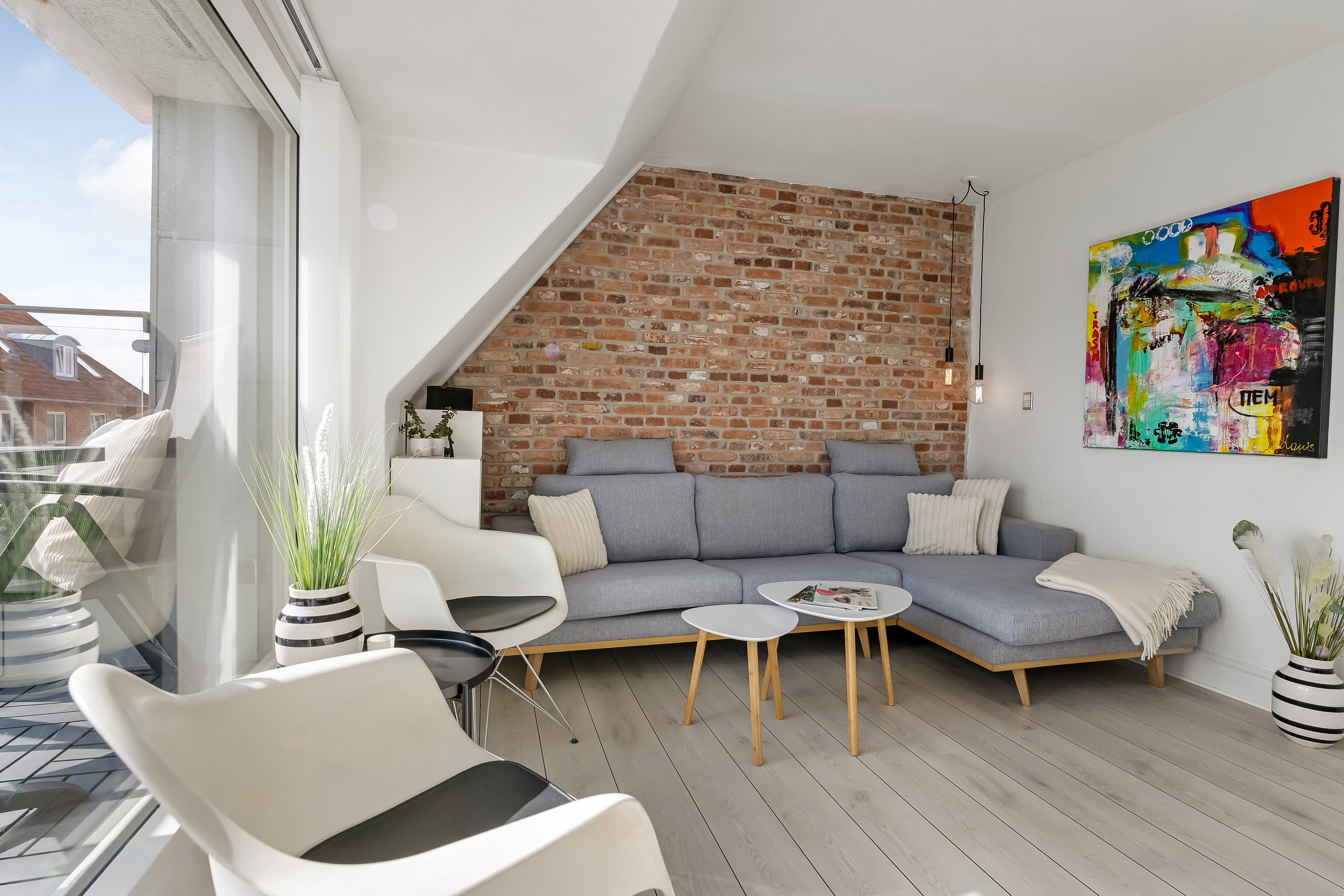 Fremhævet stue billede i fuldskærmstilstand. Billede af Nygårdsvej 129, 3. tv., 6700 Esbjerg