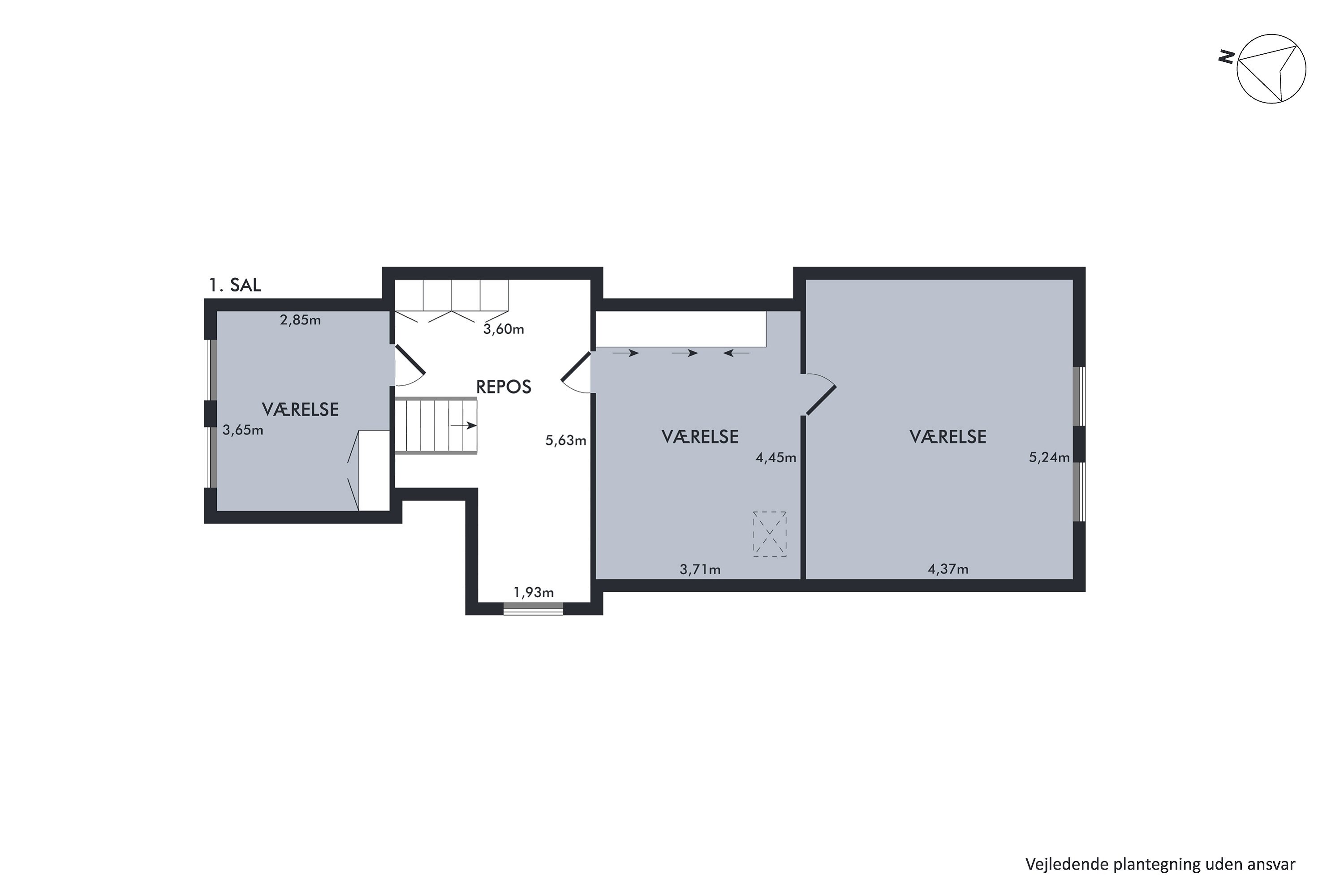 Plantegninger billede af Koldingvej 95, Kalvslund, 6760 Ribe