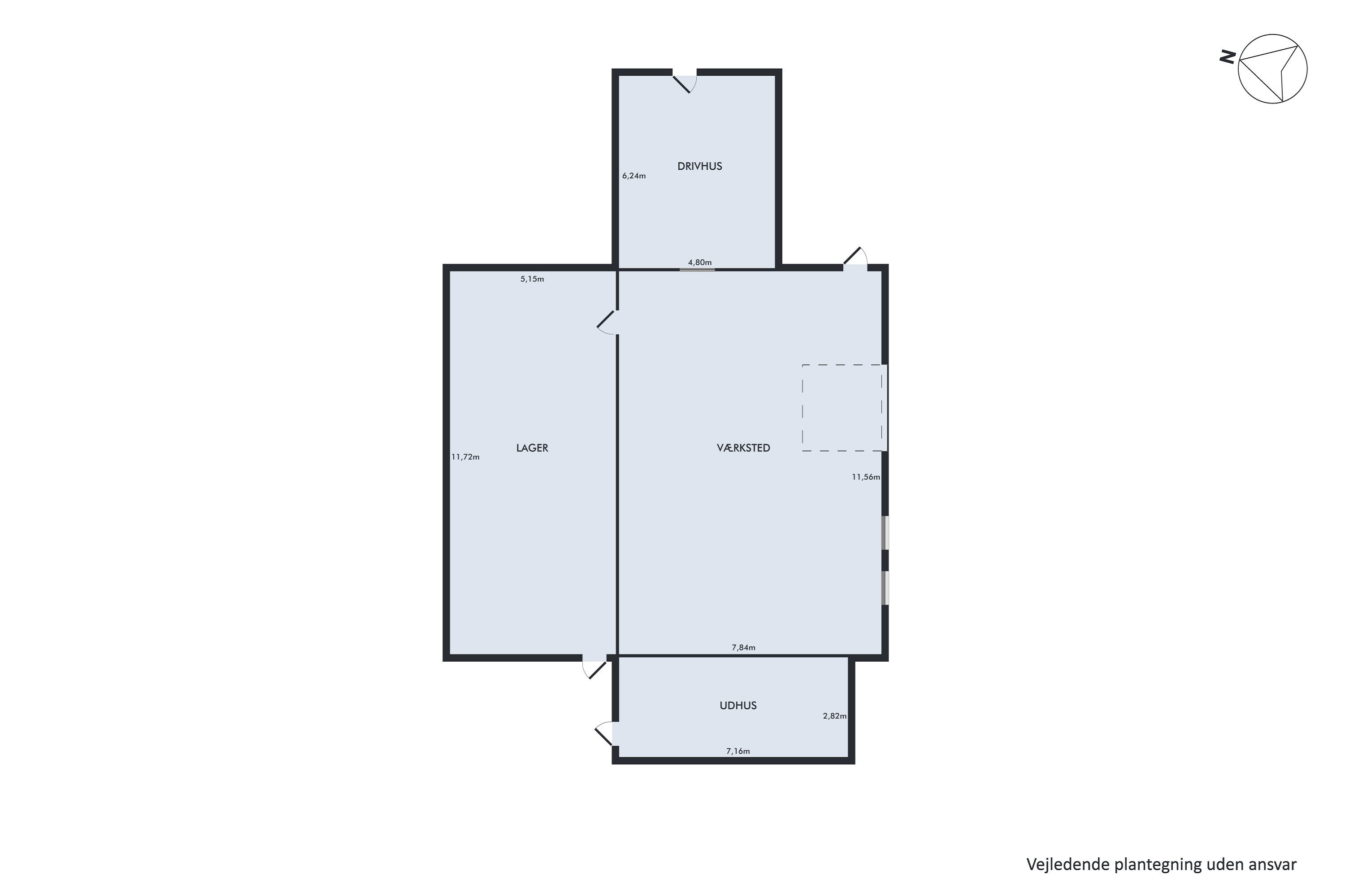 Plantegninger billede af Koldingvej 95, Kalvslund, 6760 Ribe