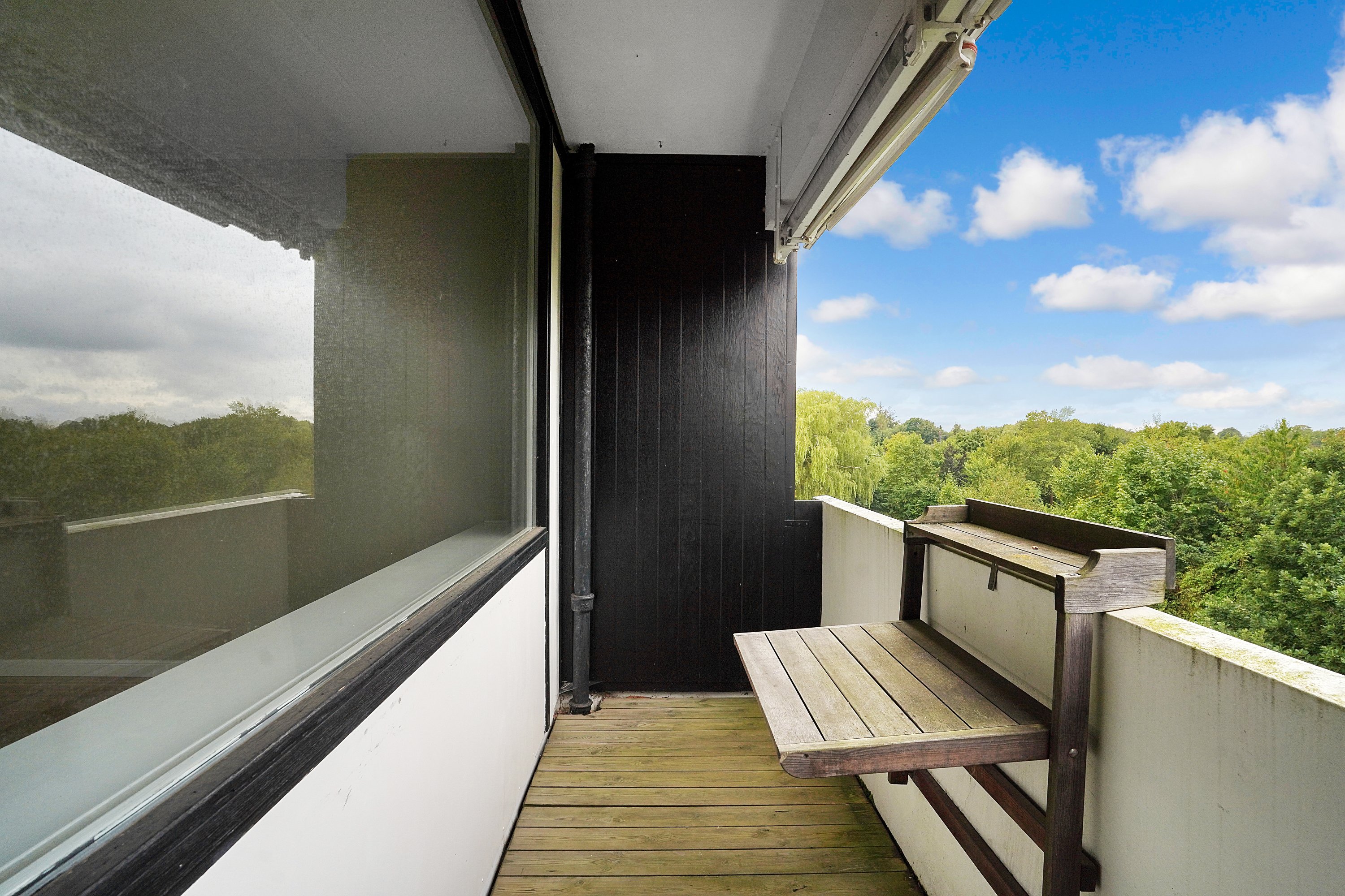 Fremhævet altan billede i fuldskærmstilstand. Billede af Teglgårdsvej 605, 3. tv., 3050 Humlebæk