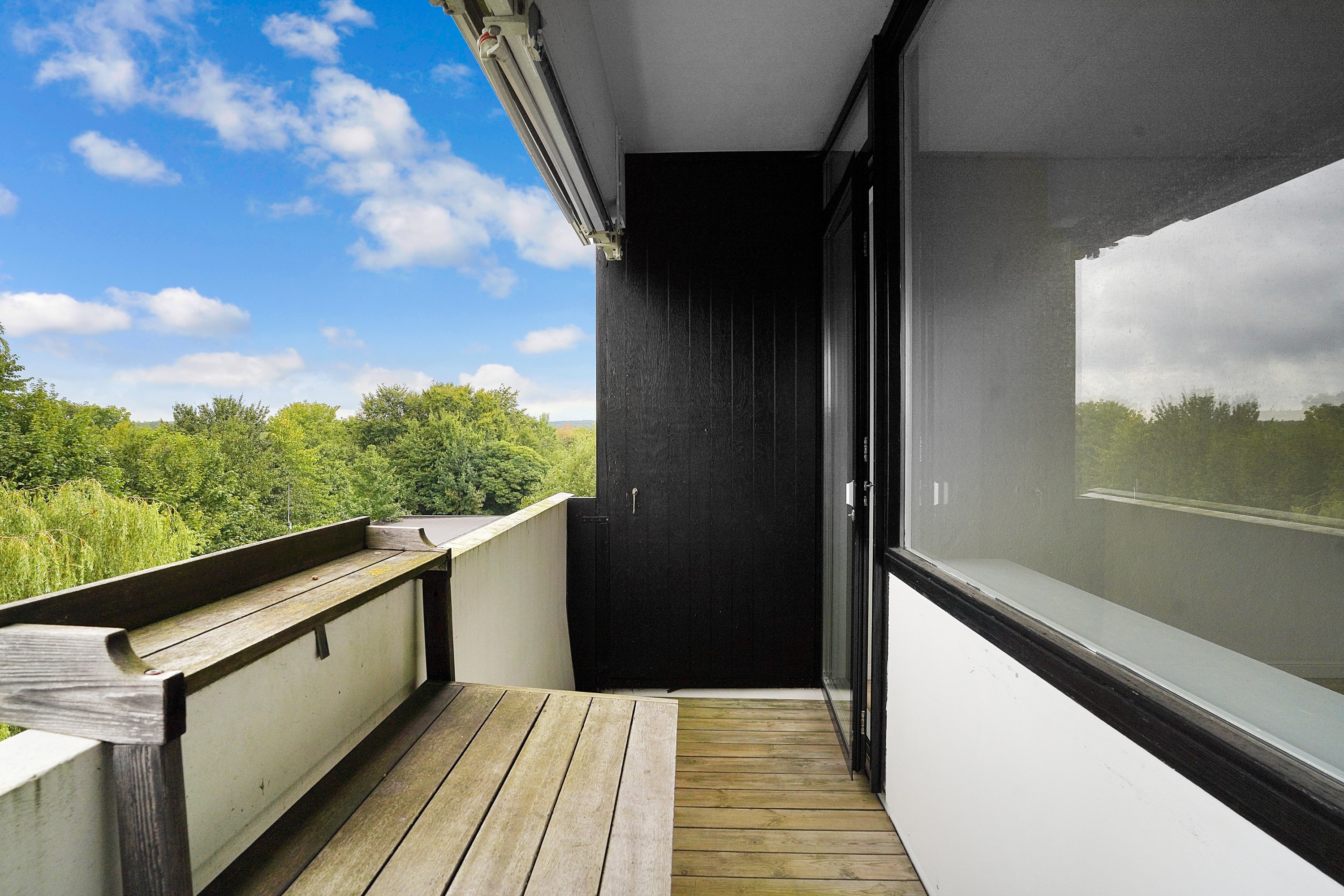 Fremhævet altan billede i fuldskærmstilstand. Billede af Teglgårdsvej 605, 3. tv., 3050 Humlebæk