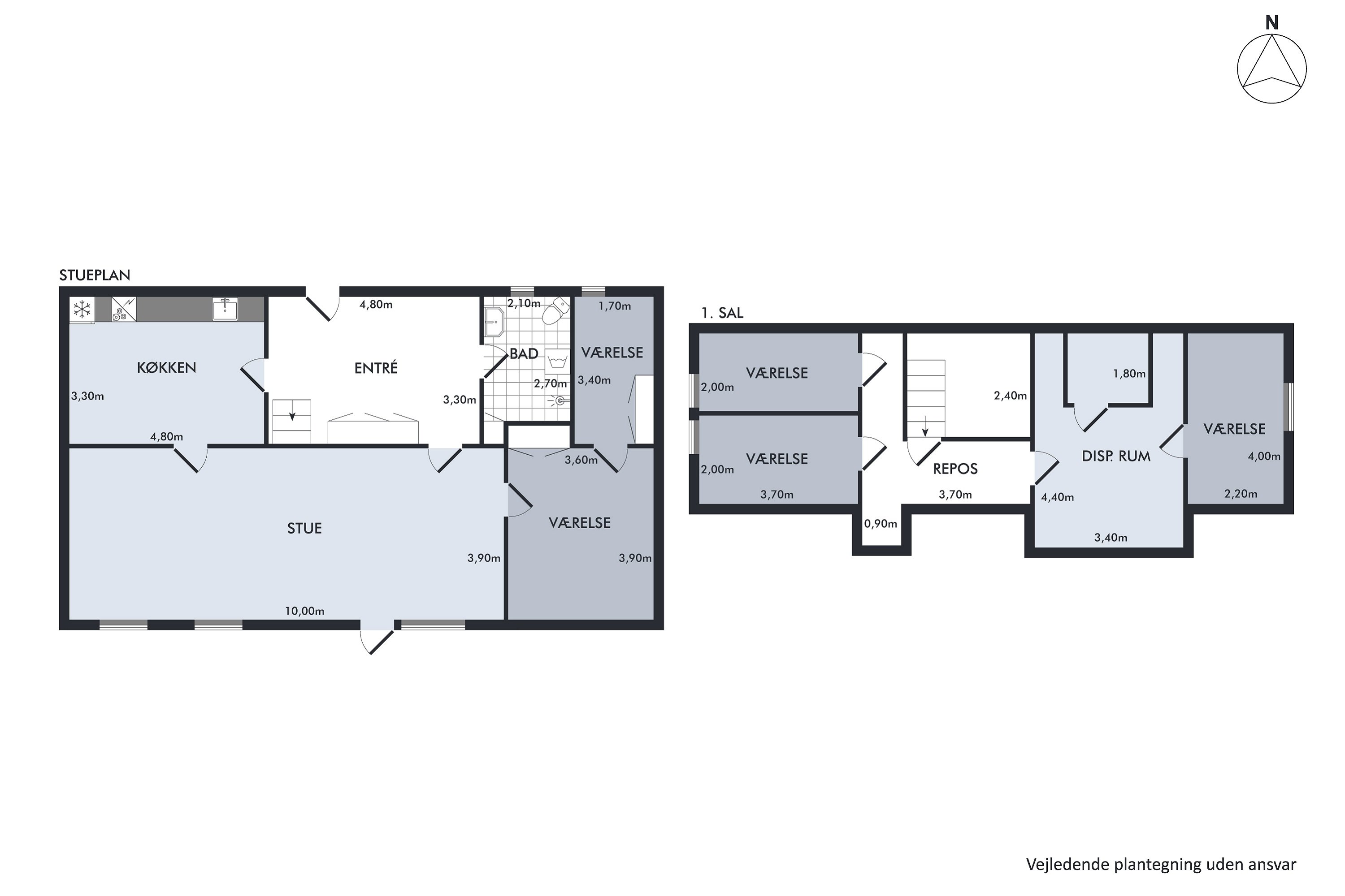 Plantegninger billede af Jennetvej 112, 9982 Ålbæk