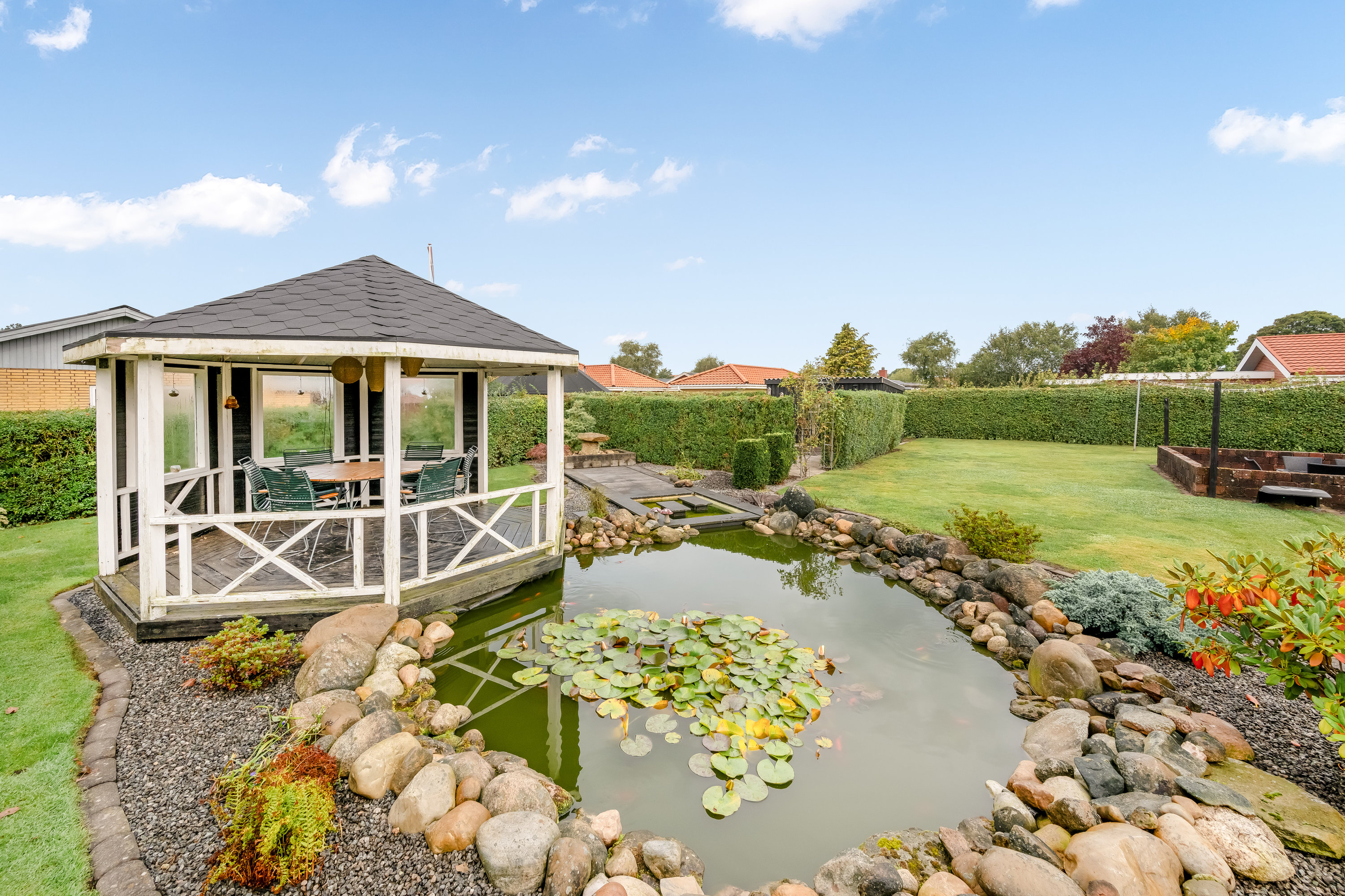 Miniaturebillede 2: luftfoto. Billede af Fabriksvej 10, 6980 Tim