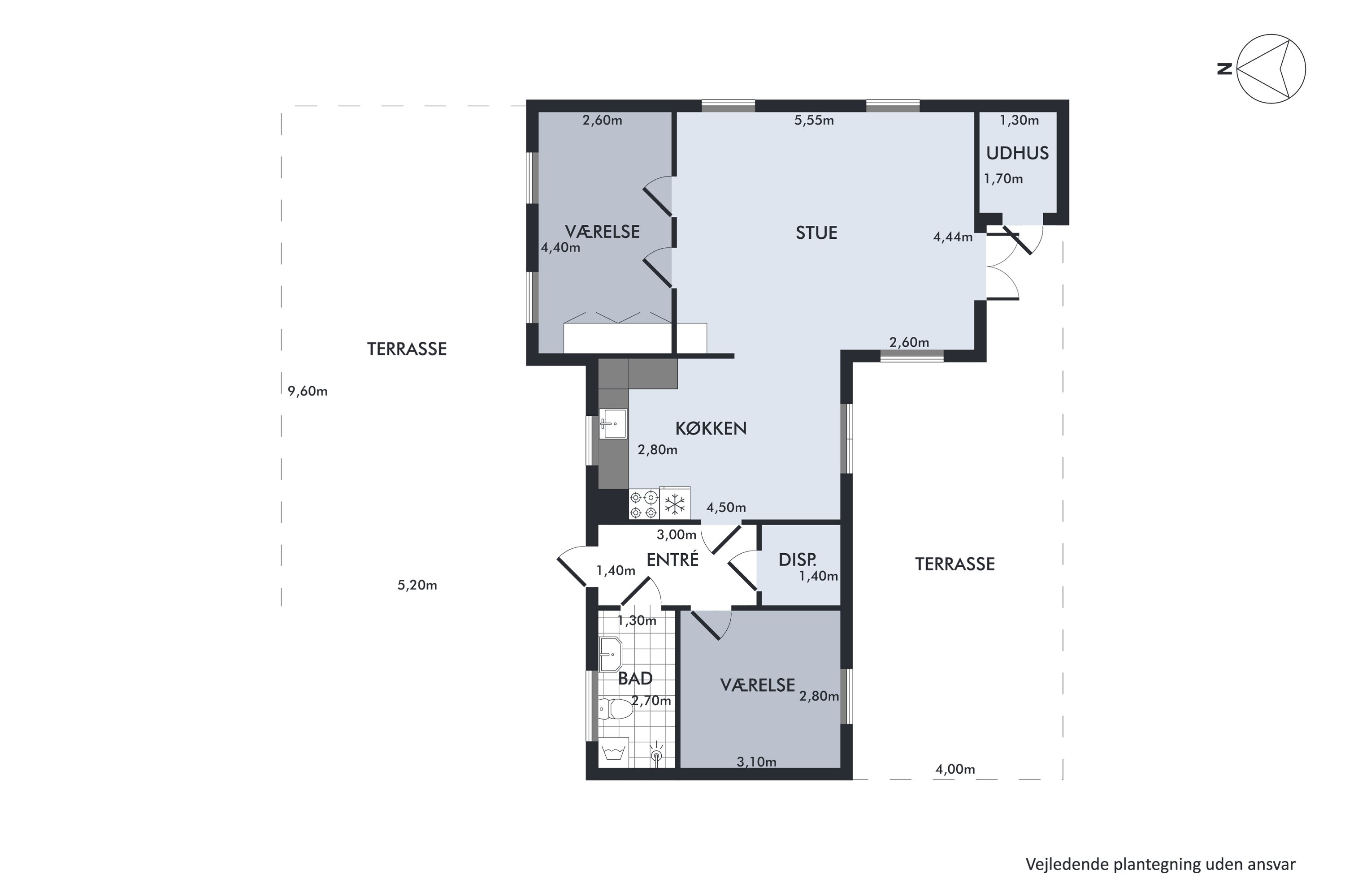 Plantegninger billede af Hamiltonvej 2, 9990 Skagen