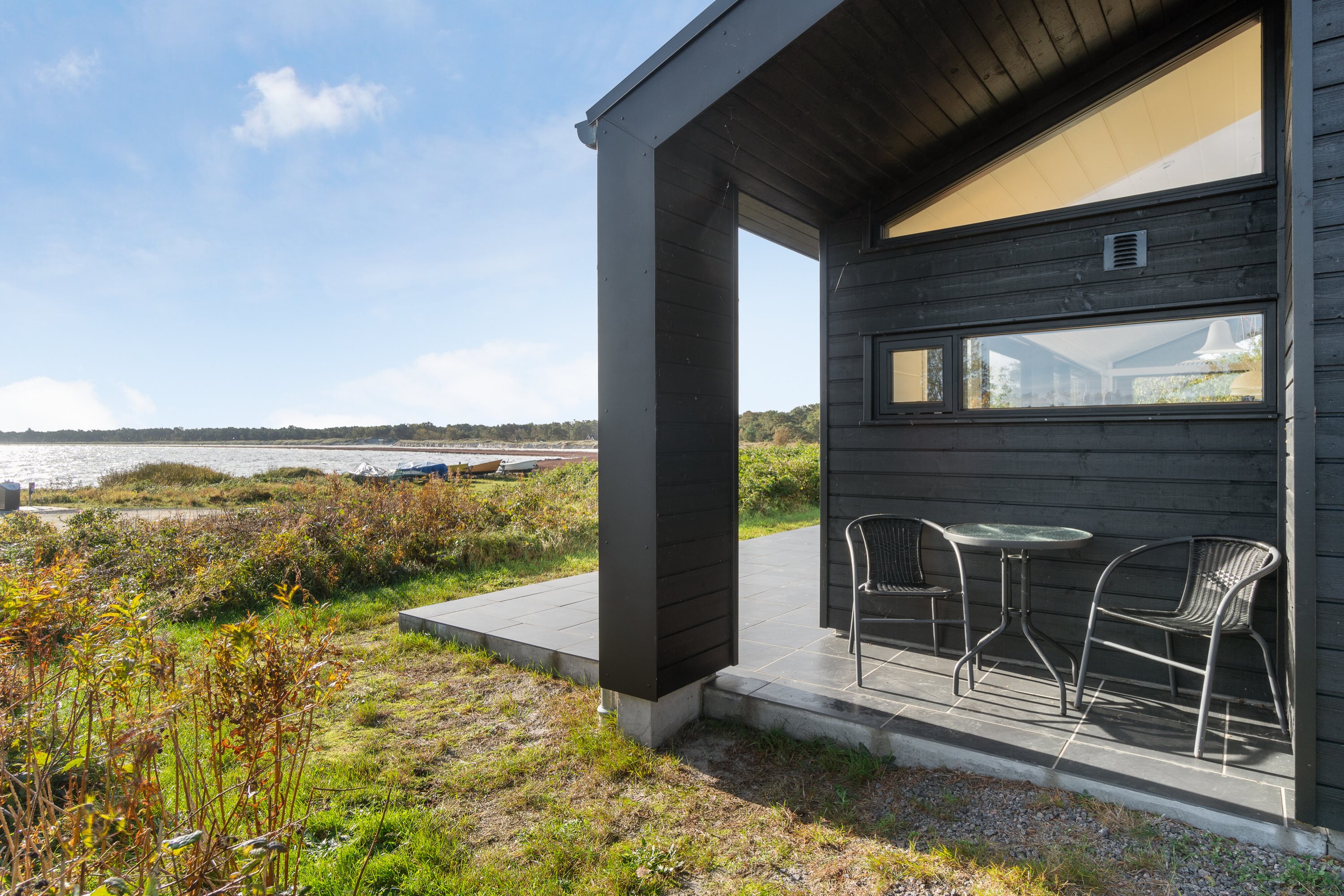 Fremhævet overdækket terrasse billede i fuldskærmstilstand. Billede af Strandvolden 17, Balka, 3730 Nexø