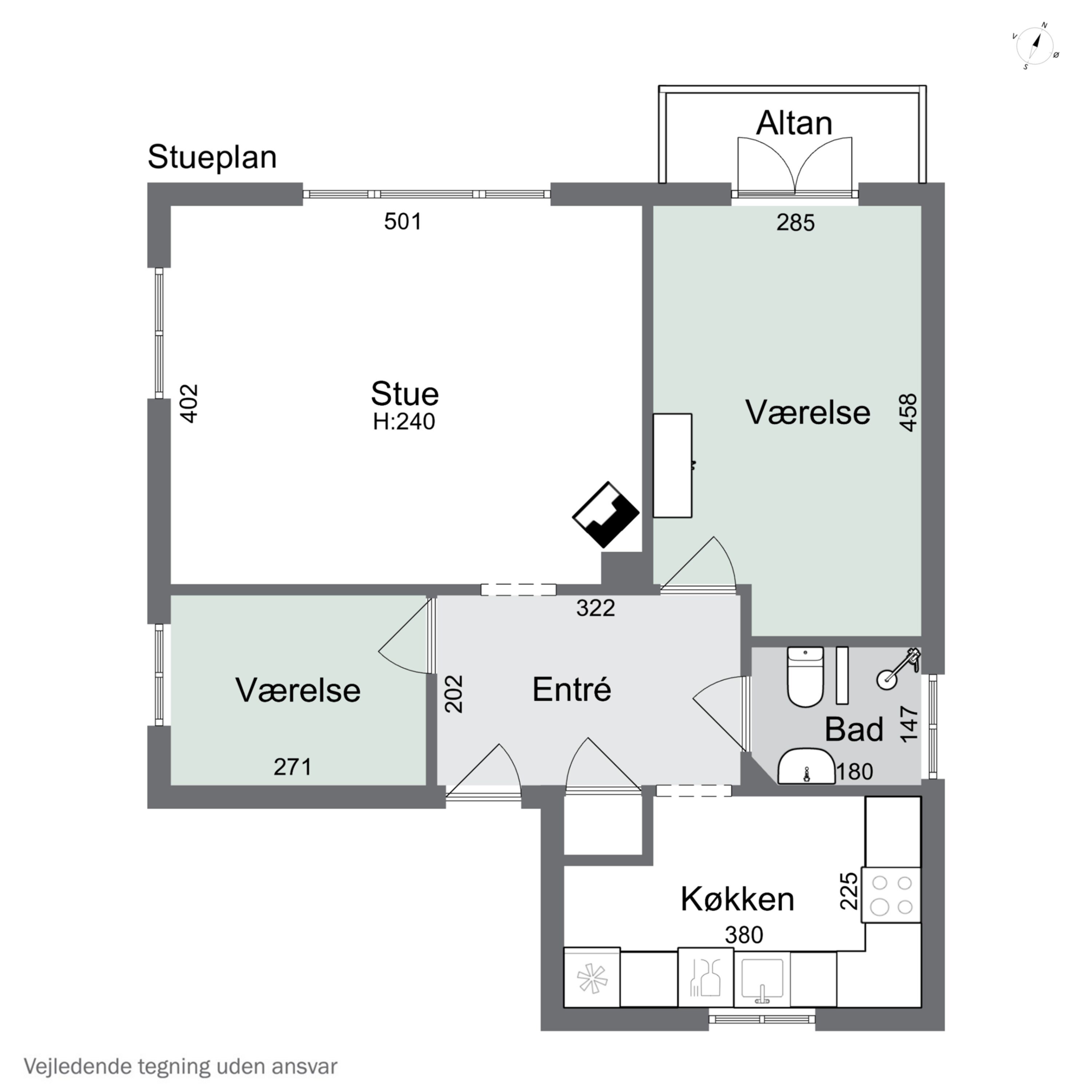 Plantegninger billede af Nørregårdsvej 28, 1., 2610 Rødovre
