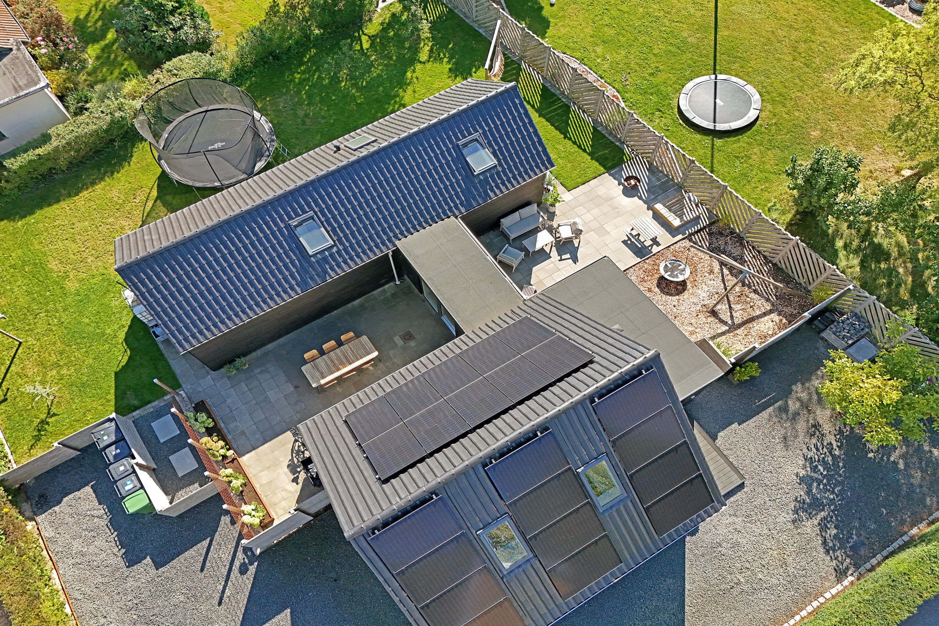 Miniaturebillede 1: luftfoto. Billede af Sallevvej 4, 4622 Havdrup