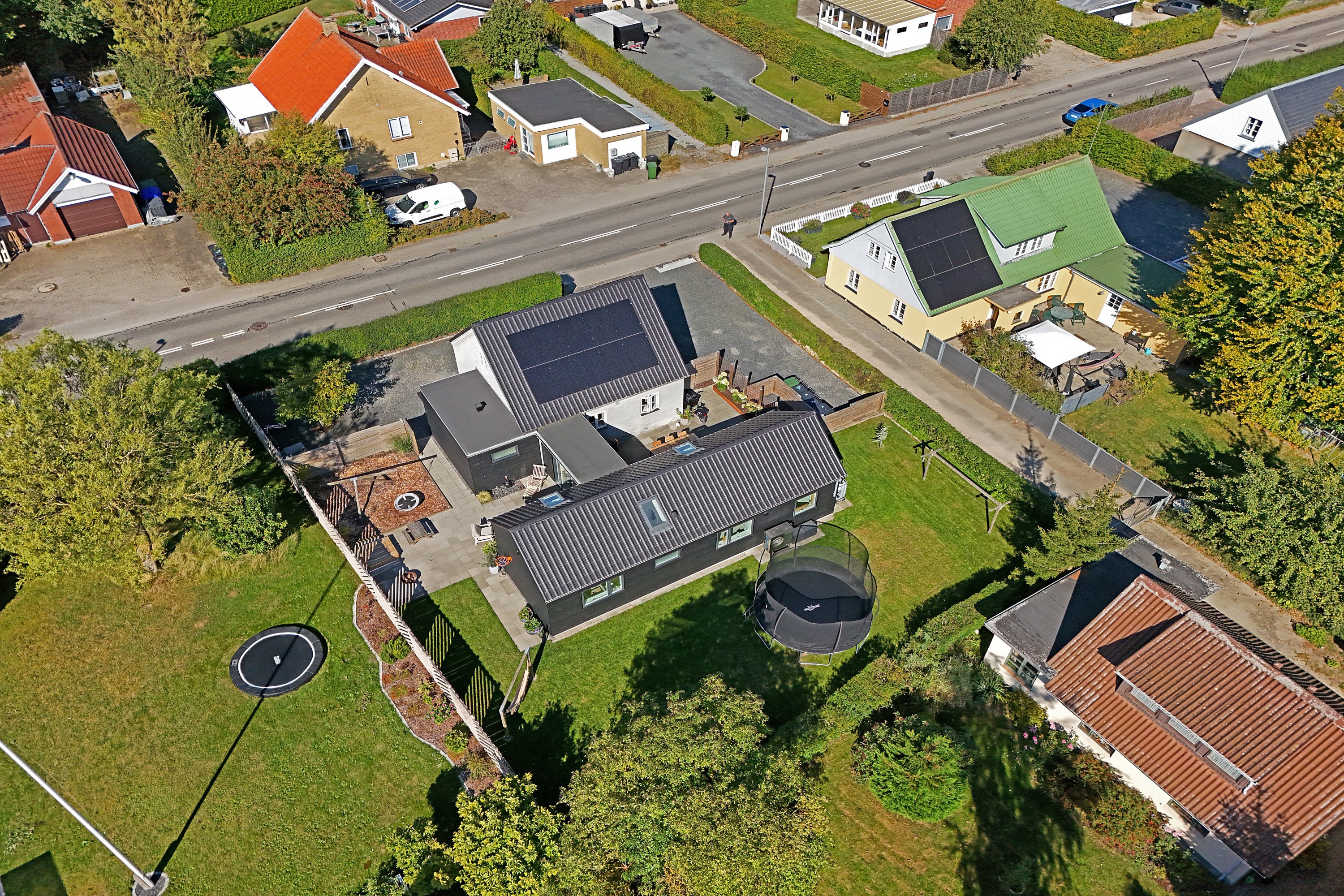 Fremhævet luftfoto billede i fuldskærmstilstand. Billede af Sallevvej 4, 4622 Havdrup