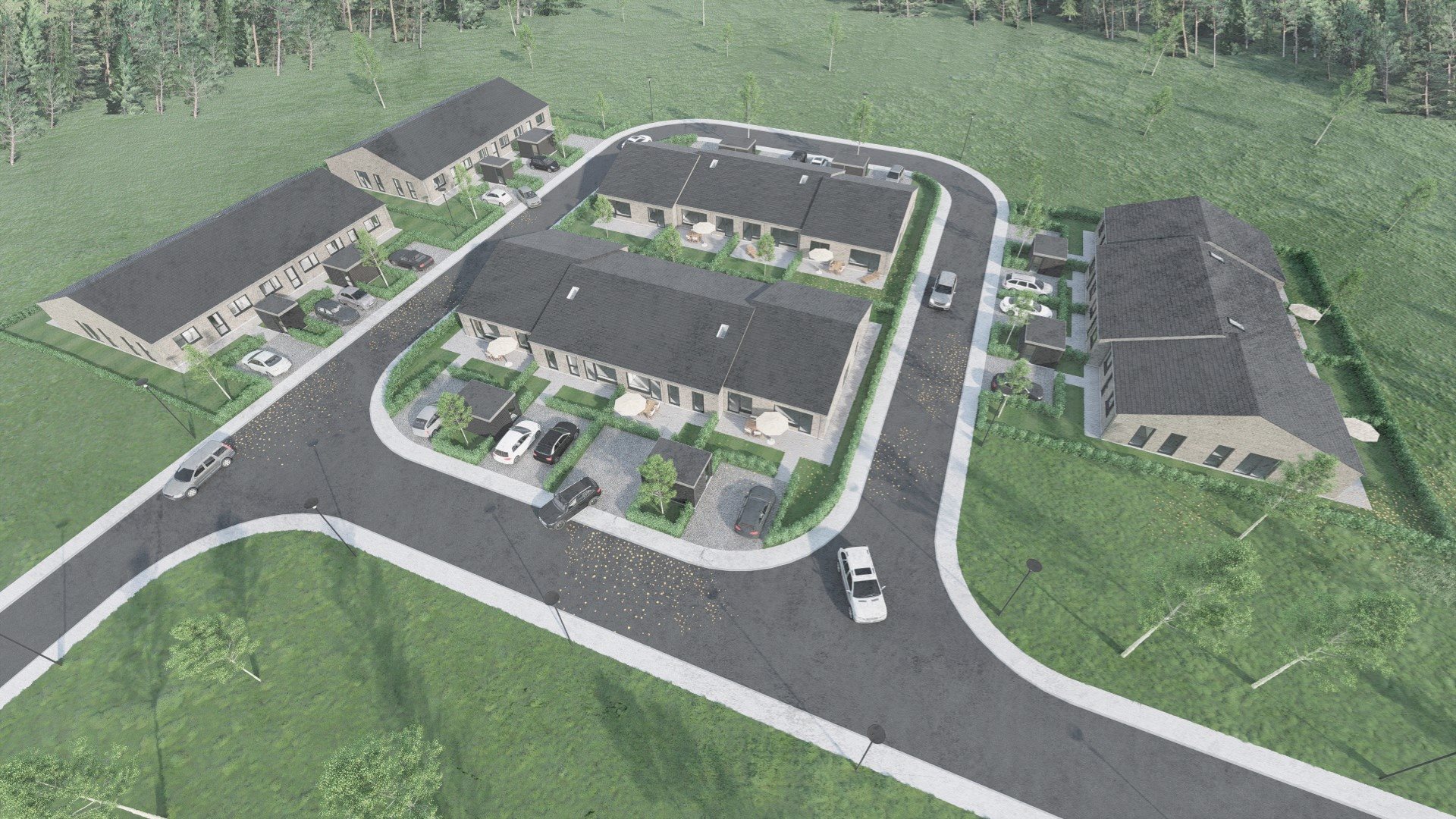 Fremhævet  billede i fuldskærmstilstand. Billede af Junker Ottos Vej 8, 8800 Viborg