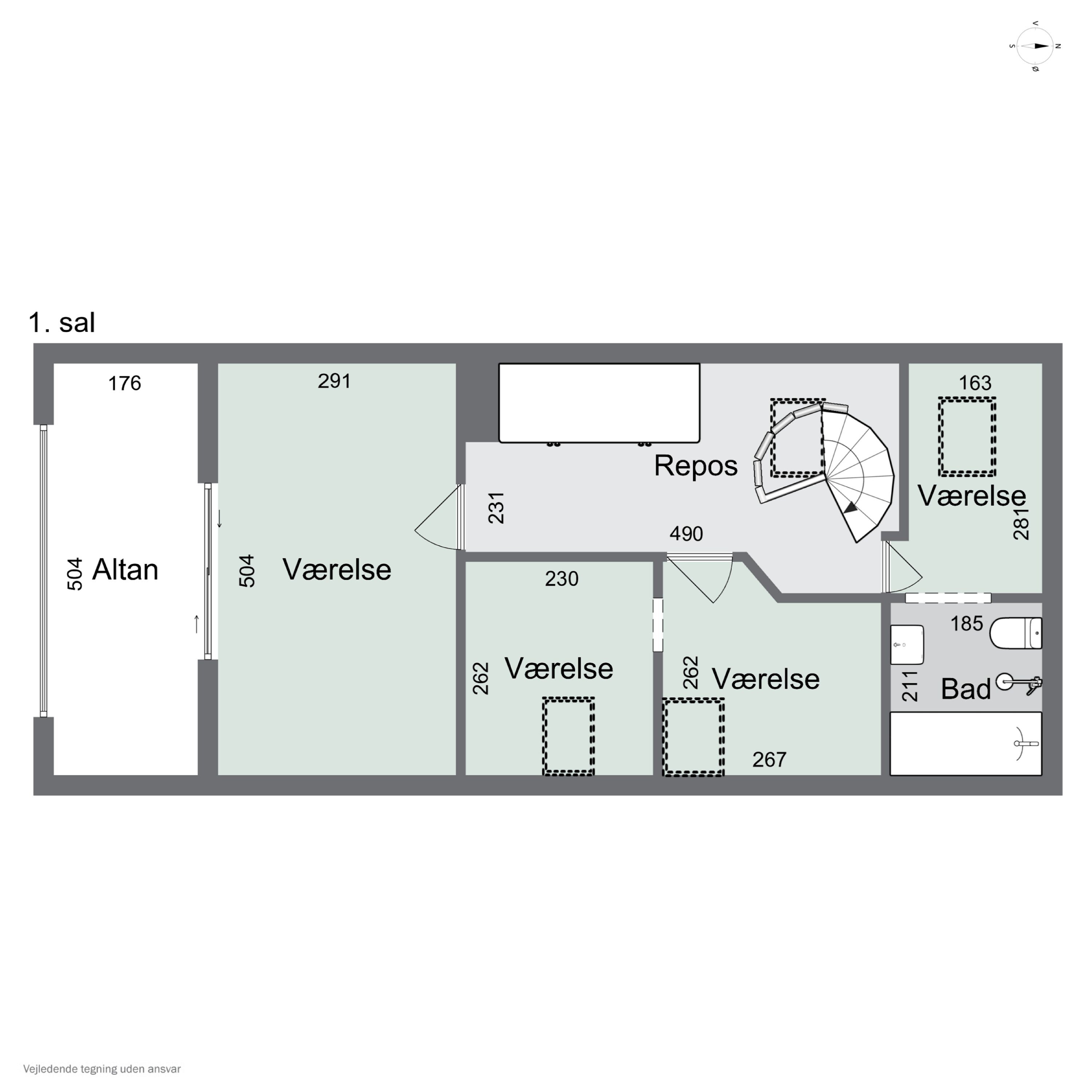 Plantegninger billede af Runddelen 2, 4040 Jyllinge