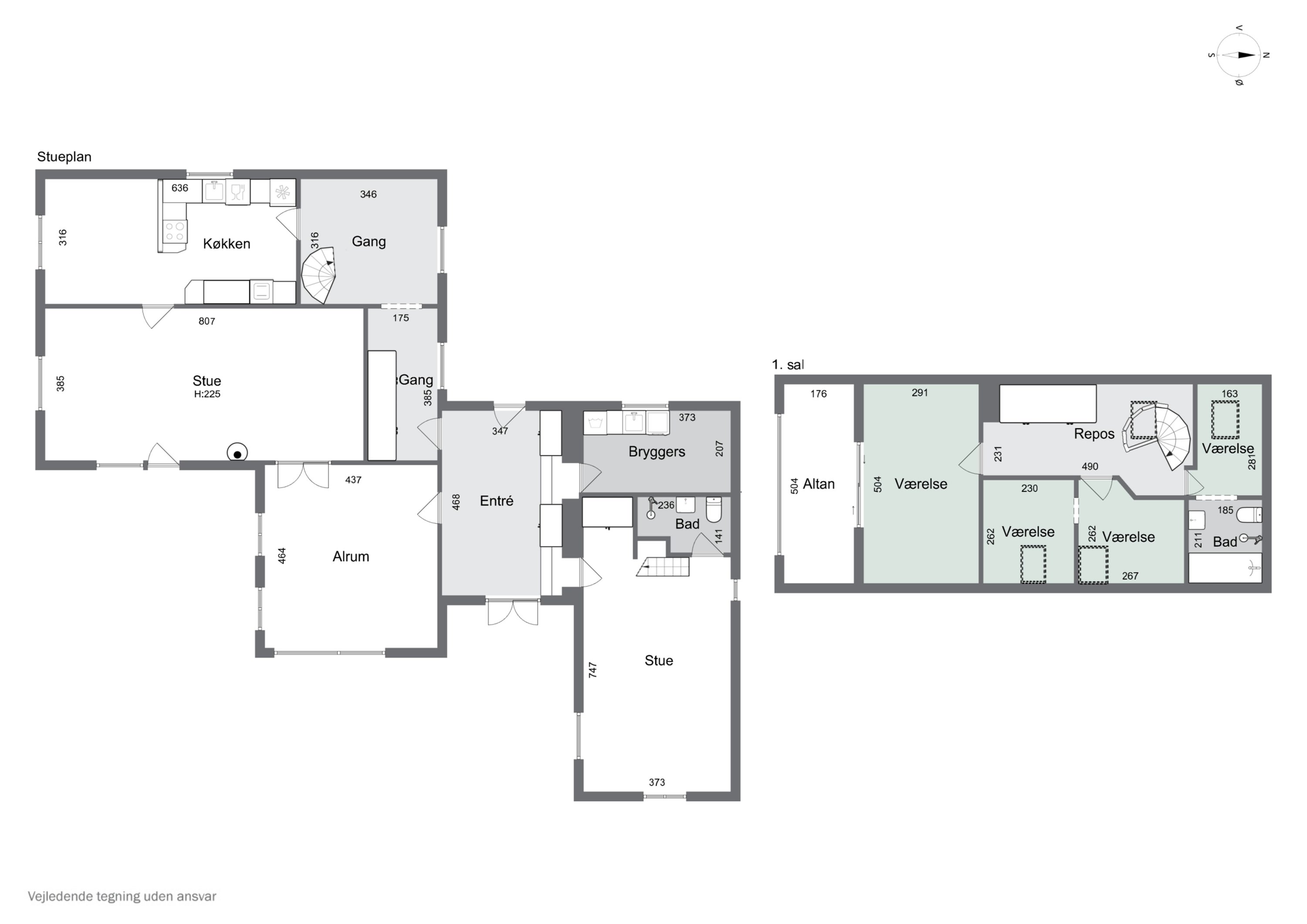 Plantegninger billede af Runddelen 2, 4040 Jyllinge