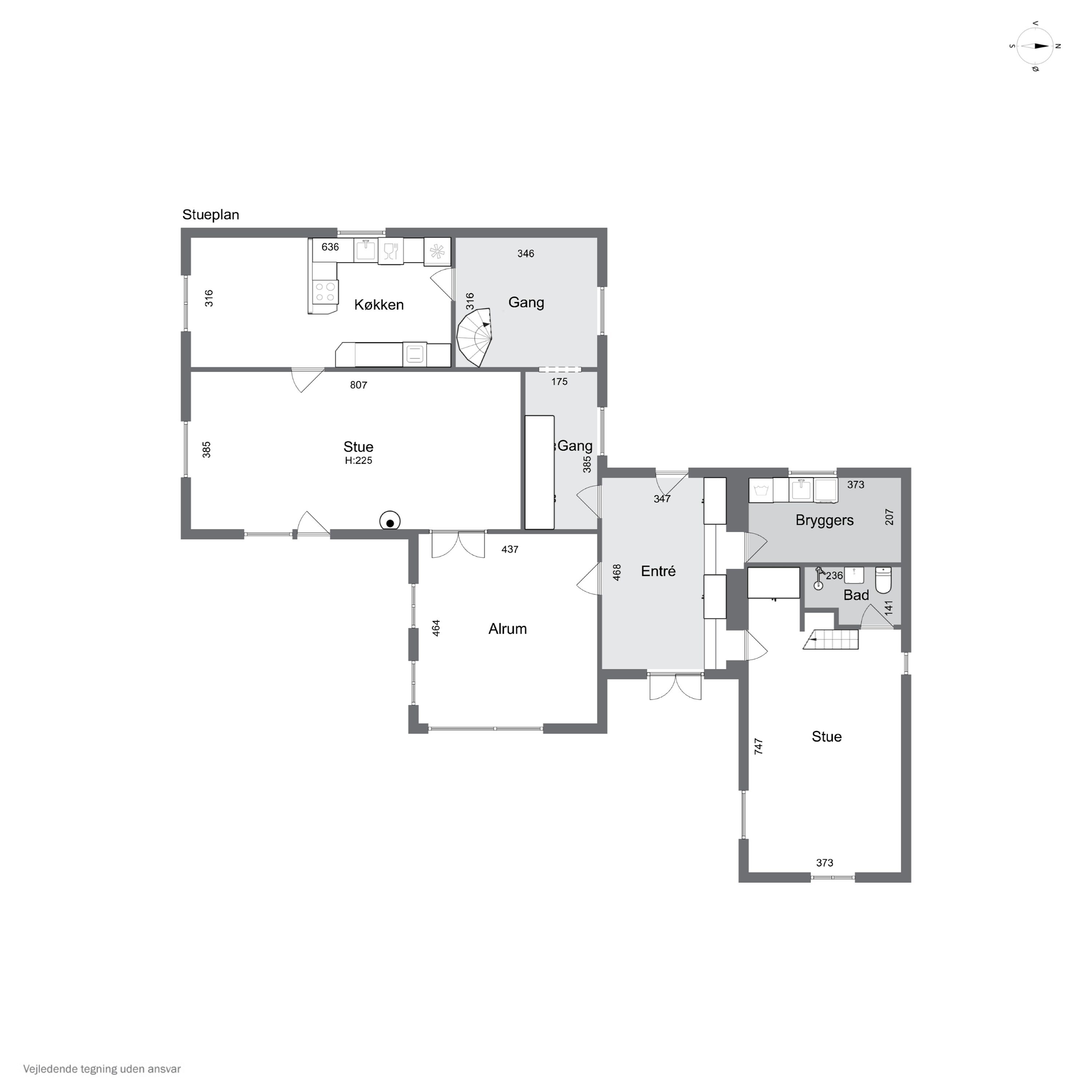Plantegninger billede af Runddelen 2, 4040 Jyllinge