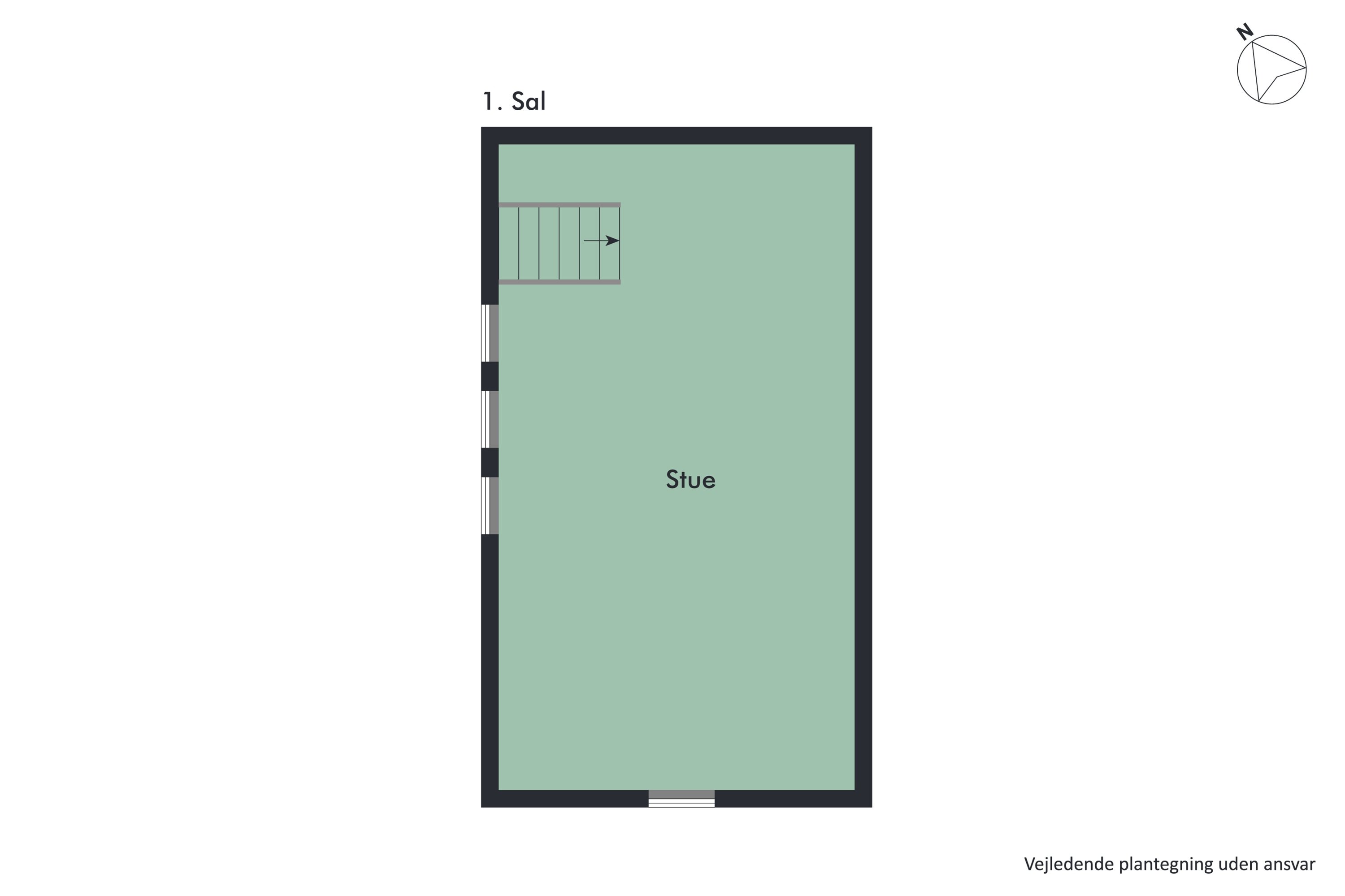 Plantegninger billede af Klejtrupvej 80, Hvornum, 9500 Hobro