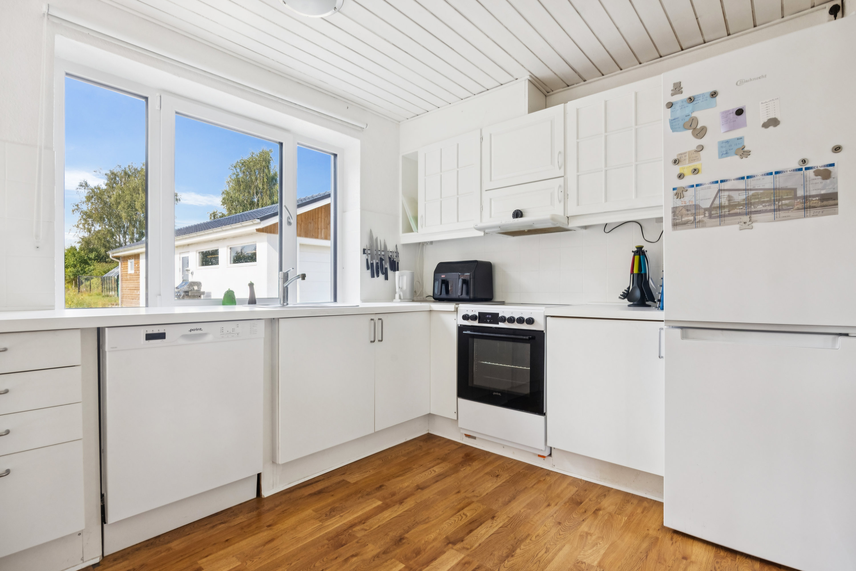 Fremhævet køkken billede i fuldskærmstilstand. Billede af Klejtrupvej 80, Hvornum, 9500 Hobro