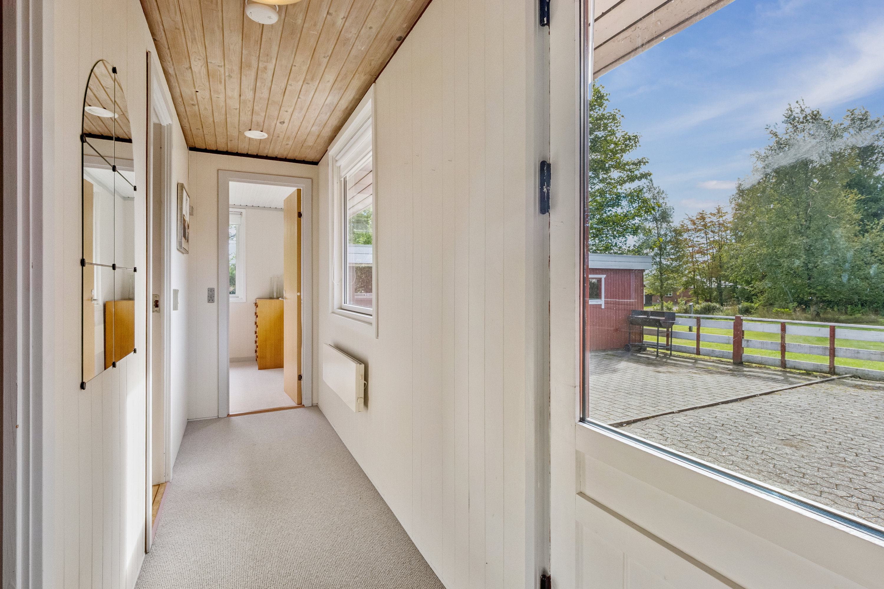 Fremhævet gang billede i fuldskærmstilstand. Billede af Astrup Vig 81, Astrup Vig, 7870 Roslev