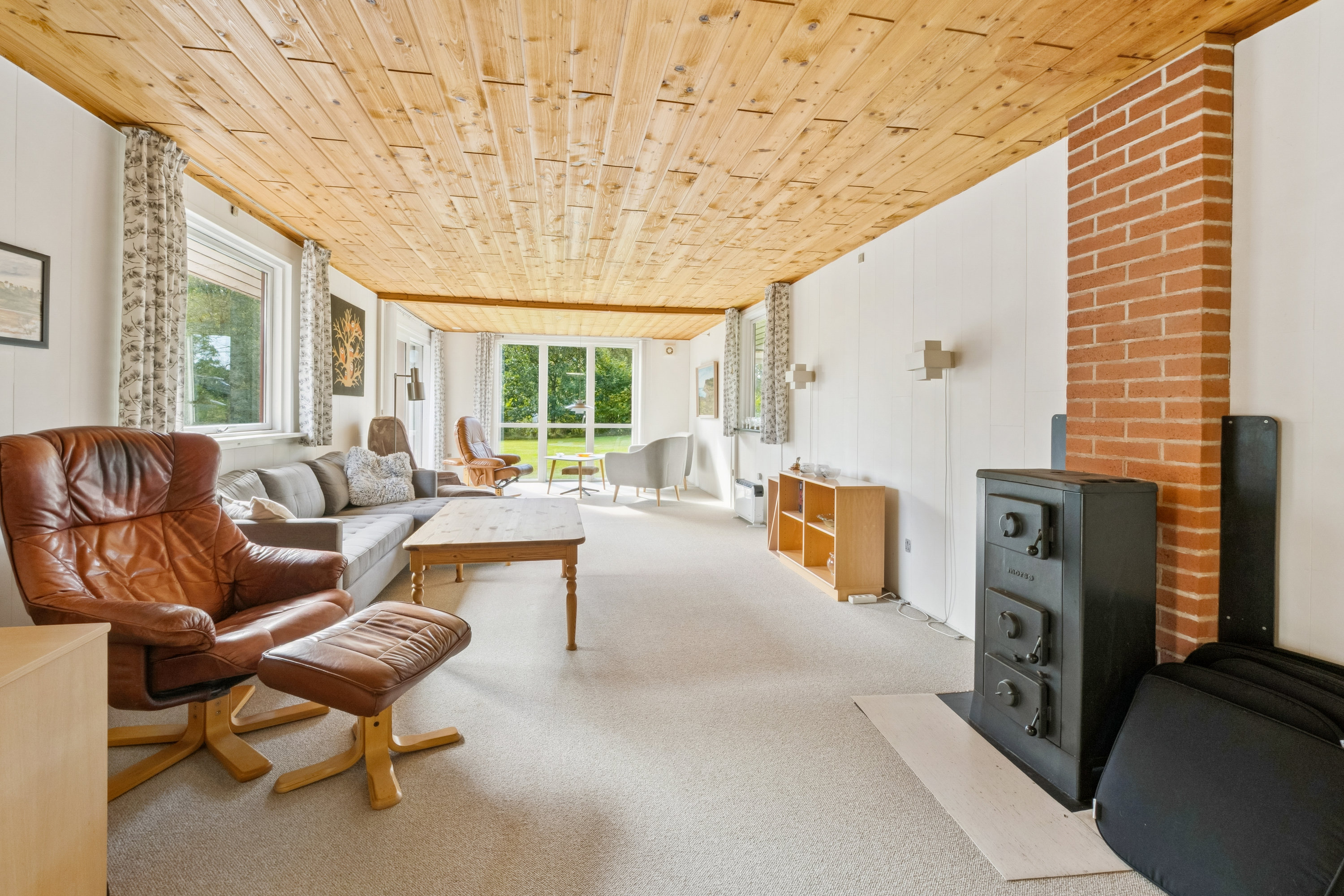 Fremhævet stue billede i fuldskærmstilstand. Billede af Astrup Vig 81, Astrup Vig, 7870 Roslev