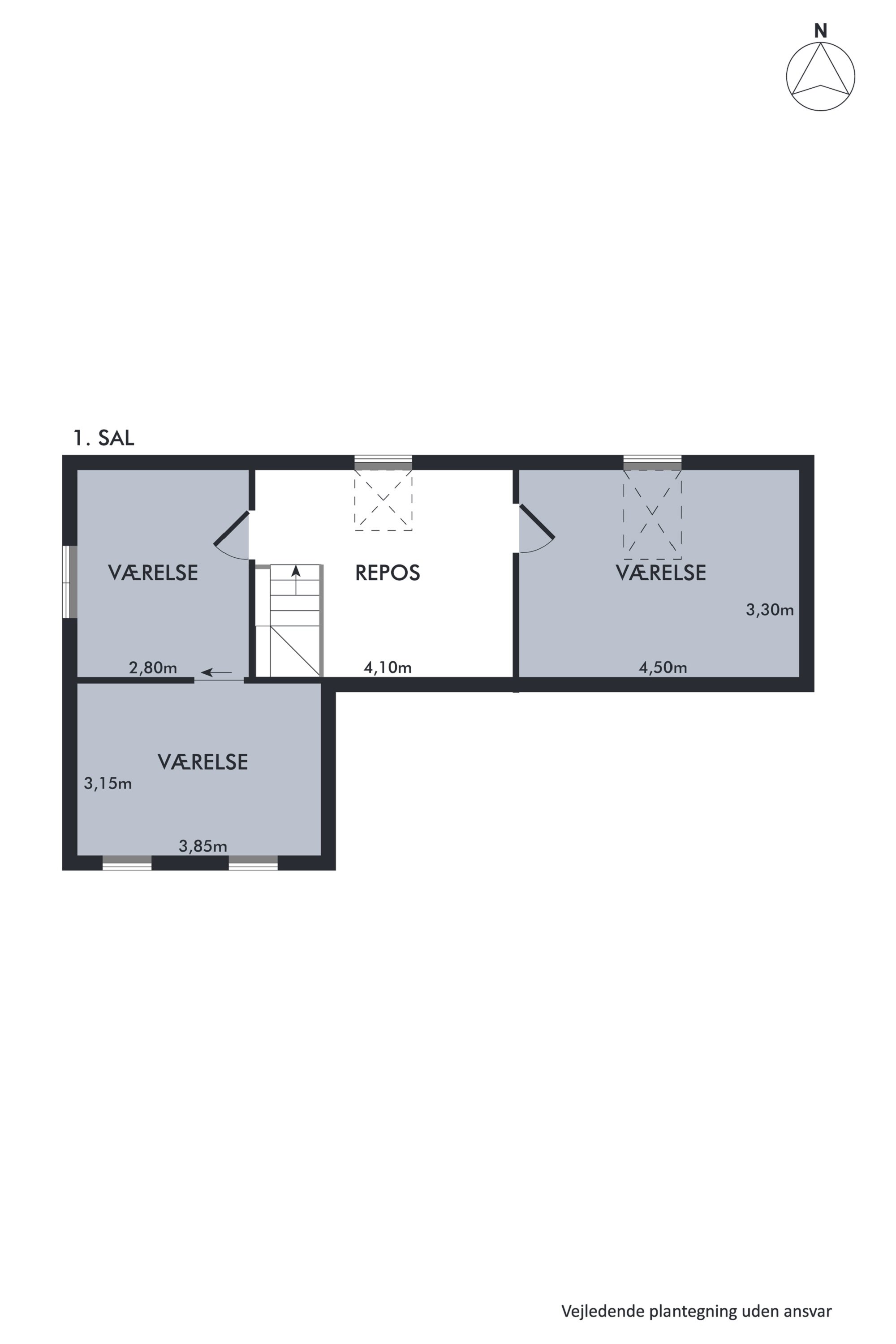 Plantegninger billede af Vinkelvej 37, Hvorslev, 8860 Ulstrup