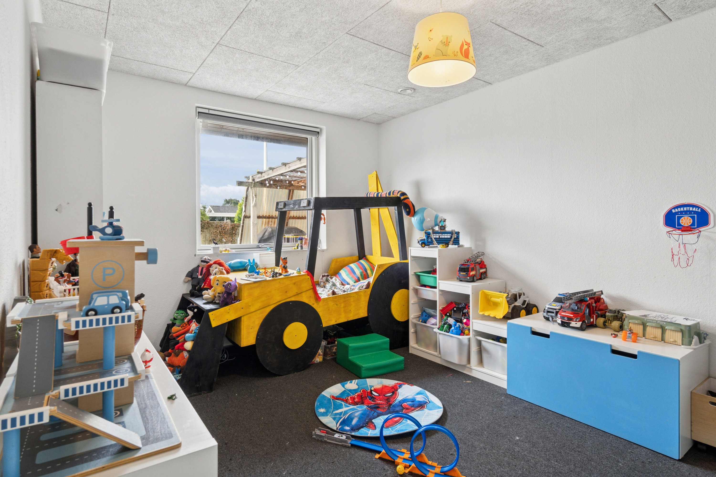 Fremhævet børneværelse billede i fuldskærmstilstand. Billede af Lupintoften 55, 7430 Ikast