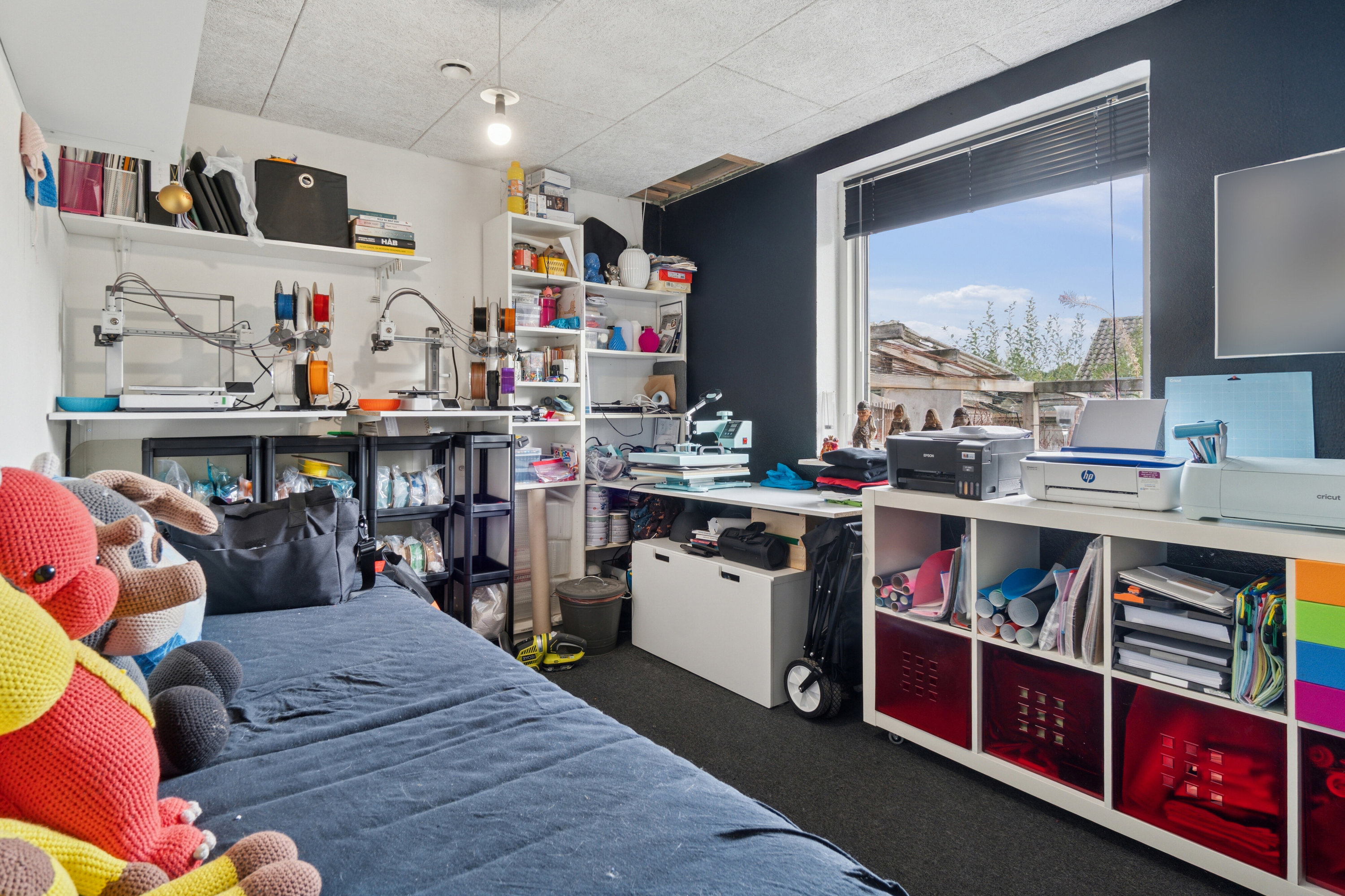 Fremhævet arbejdsværelse billede i fuldskærmstilstand. Billede af Lupintoften 55, 7430 Ikast