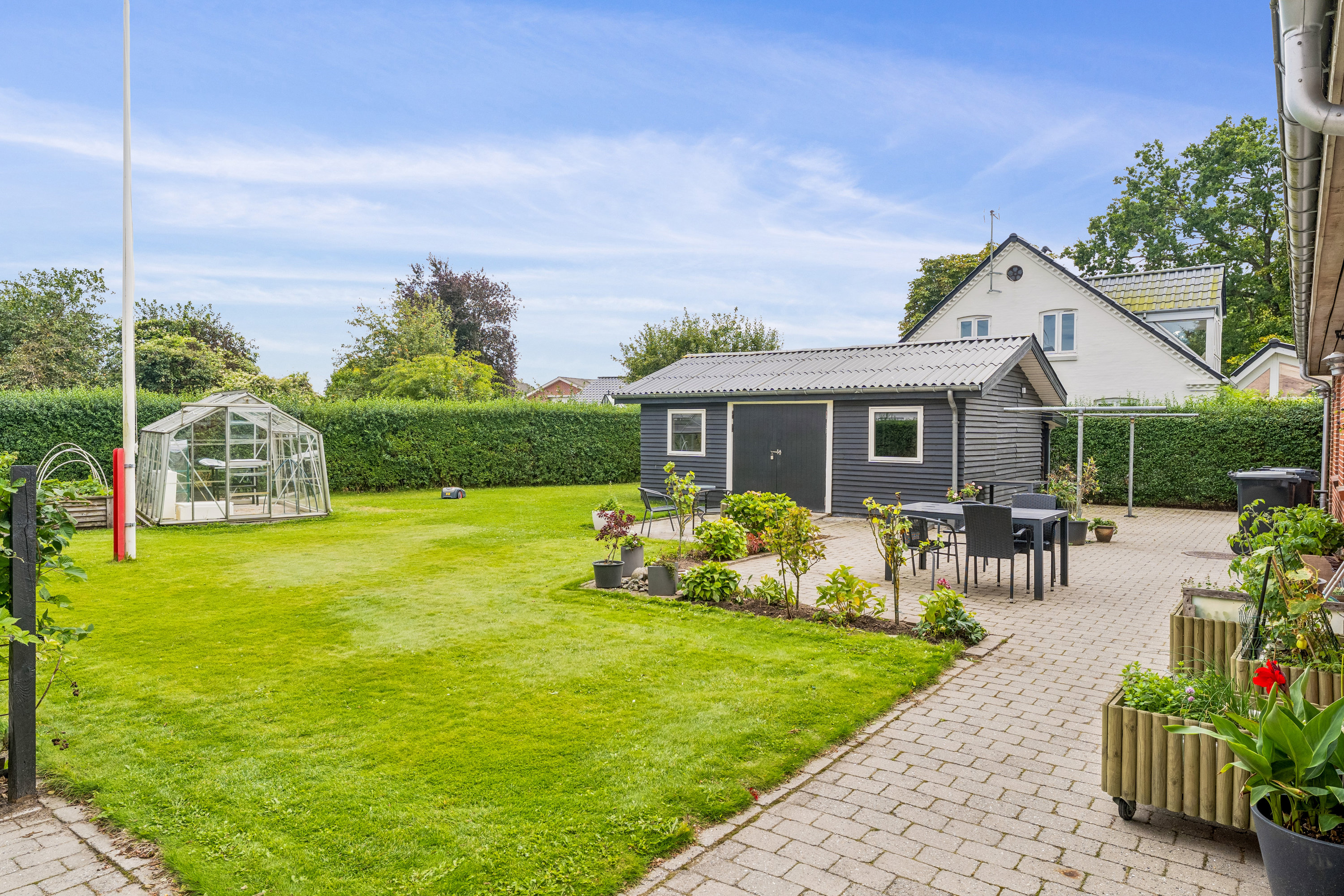 Fremhævet have billede i fuldskærmstilstand. Billede af Dr. Madsensvej 18, Harridslev, 8930 Randers NØ