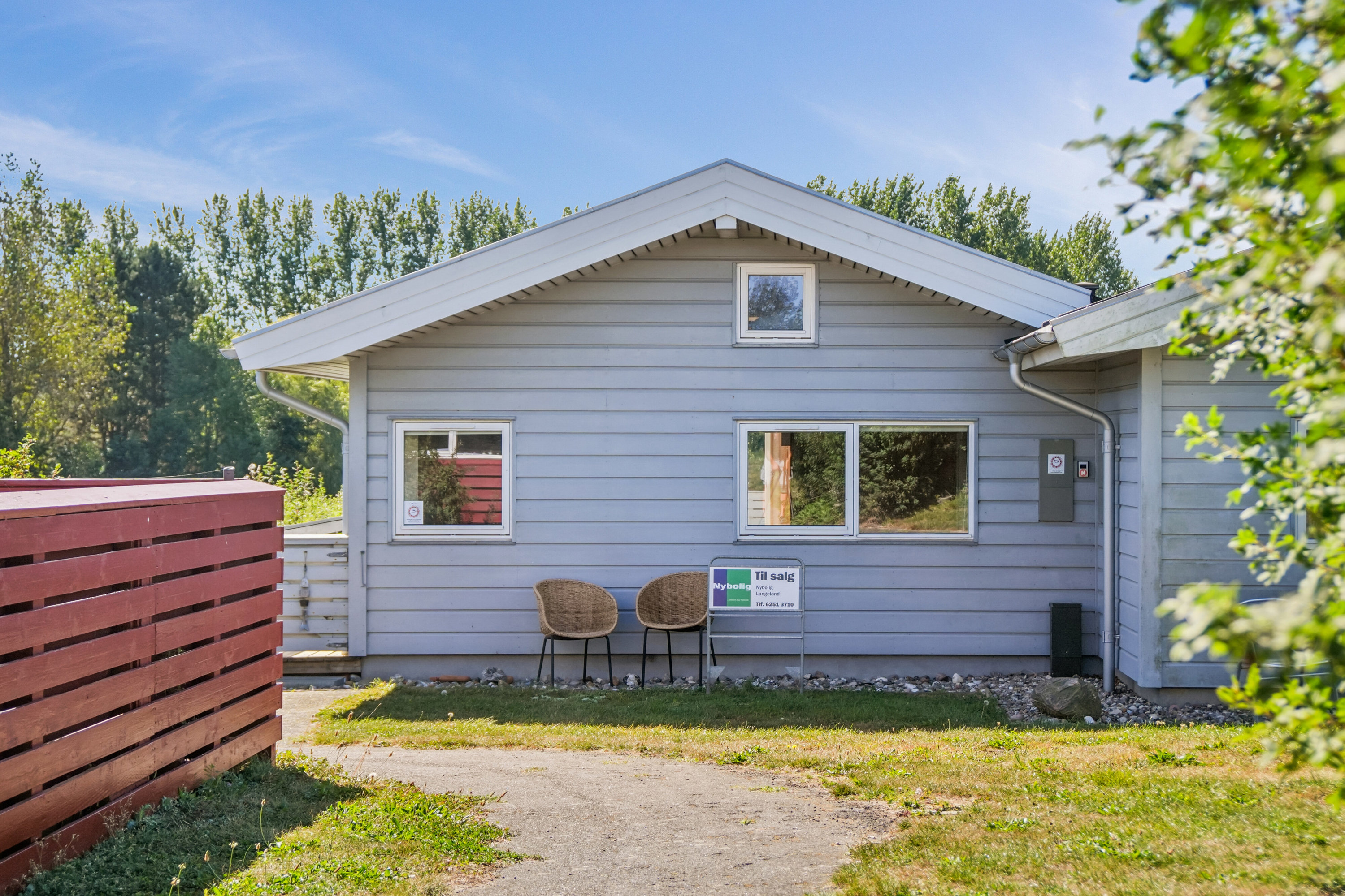 Fremhævet set fra vejen billede i fuldskærmstilstand. Billede af Dageløkke Marina 6H, Dageløkke, 5953 Tranekær
