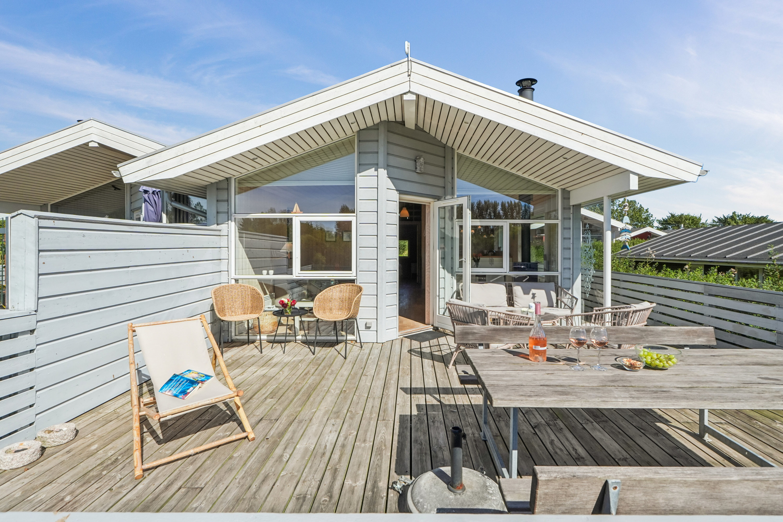 Fremhævet altan billede i fuldskærmstilstand. Billede af Dageløkke Marina 6H, Dageløkke, 5953 Tranekær