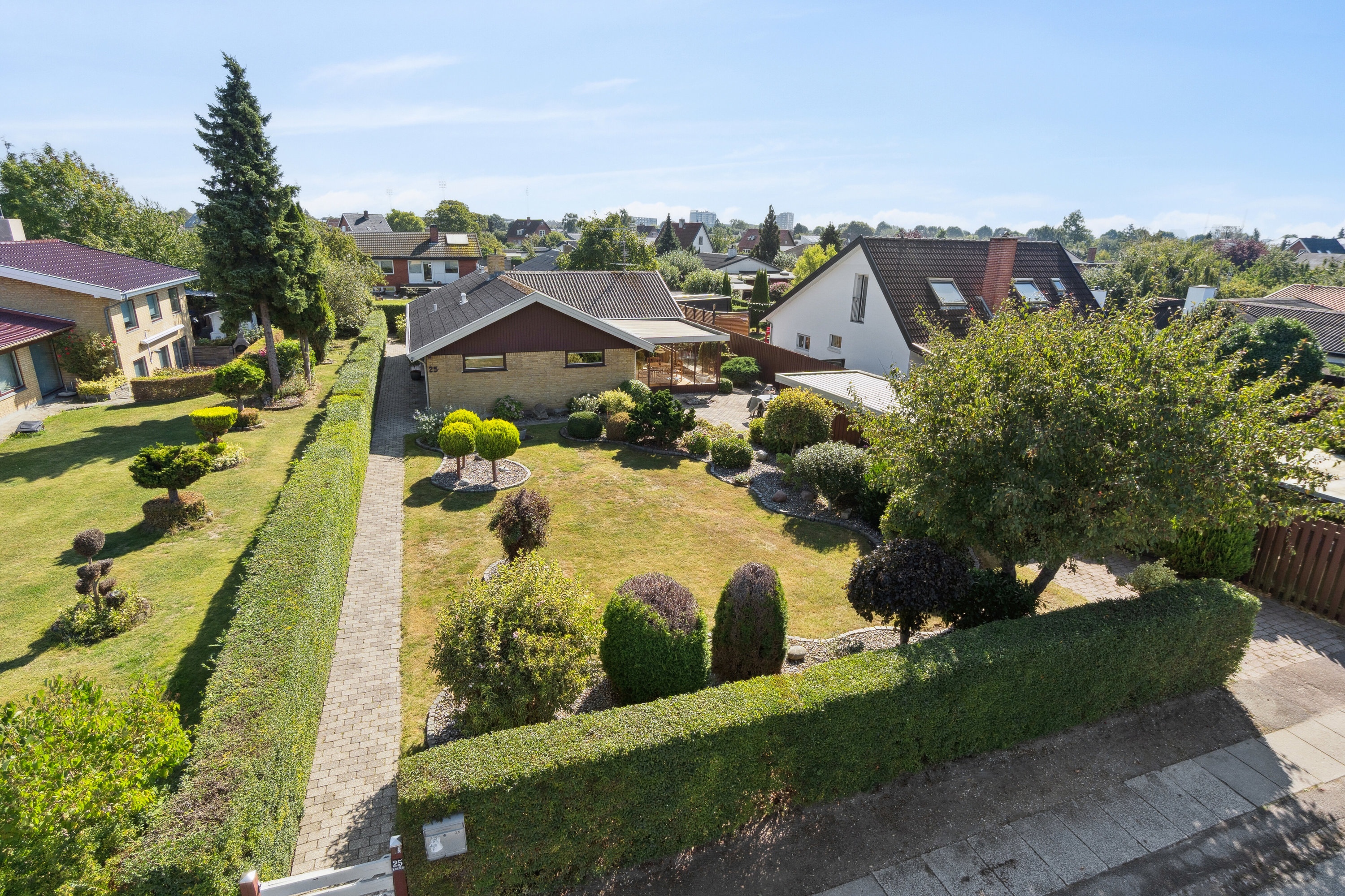 Fremhævet luftfoto billede i fuldskærmstilstand. Billede af Pagteroldvej 25, 2650 Hvidovre