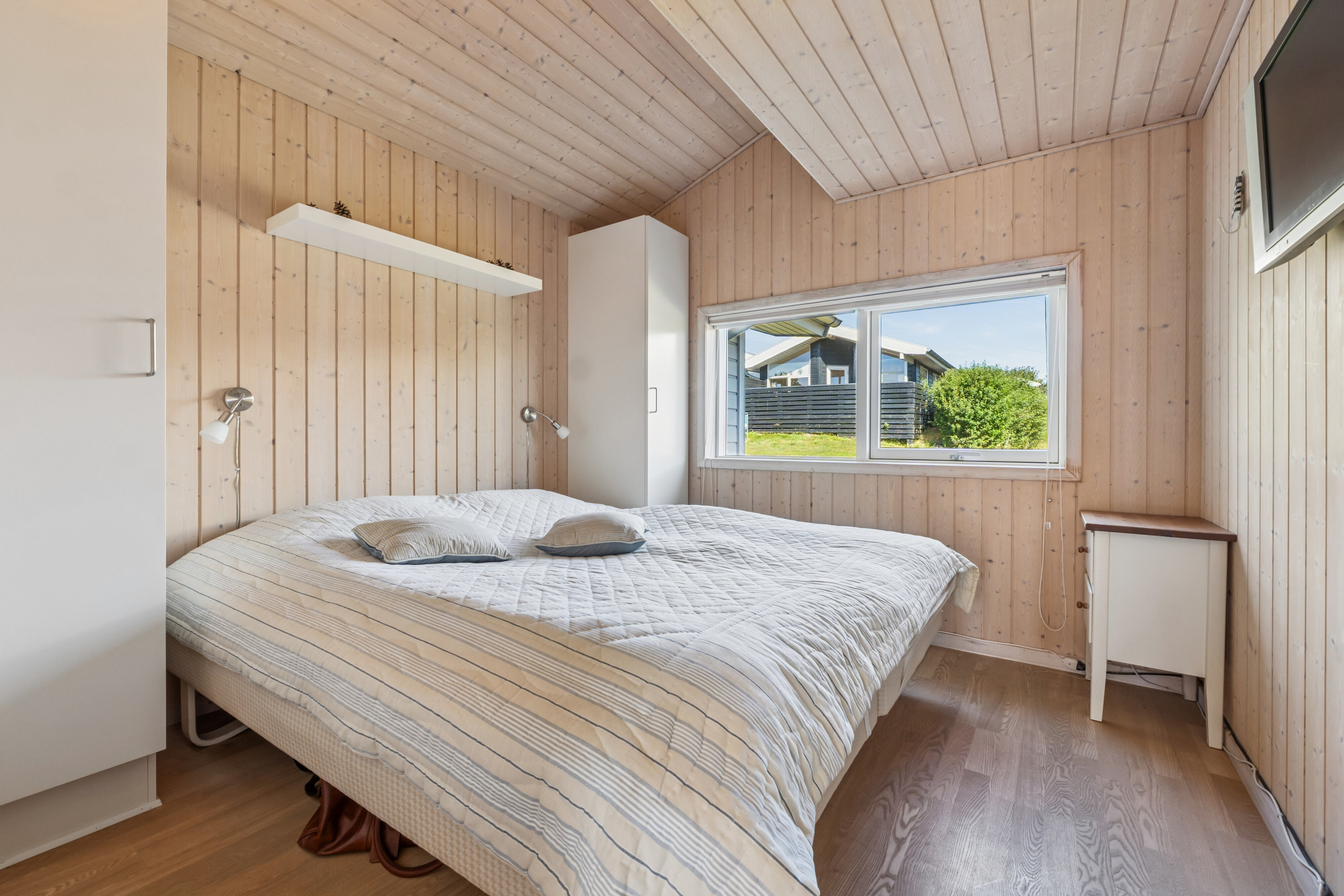 Fremhævet soveværelse billede i fuldskærmstilstand. Billede af Dageløkke Marina 6H, Dageløkke, 5953 Tranekær