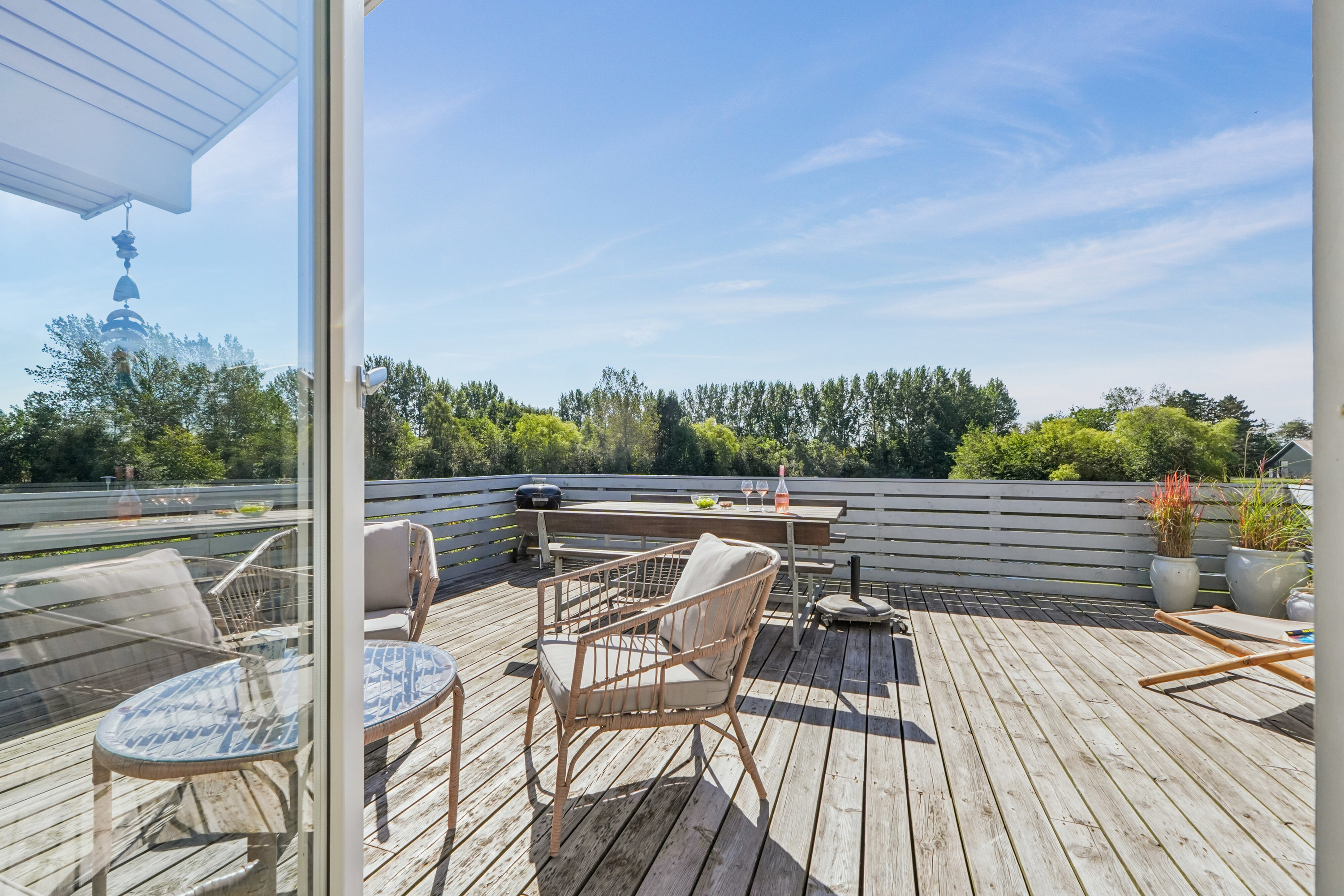 Fremhævet altan billede i fuldskærmstilstand. Billede af Dageløkke Marina 6H, Dageløkke, 5953 Tranekær