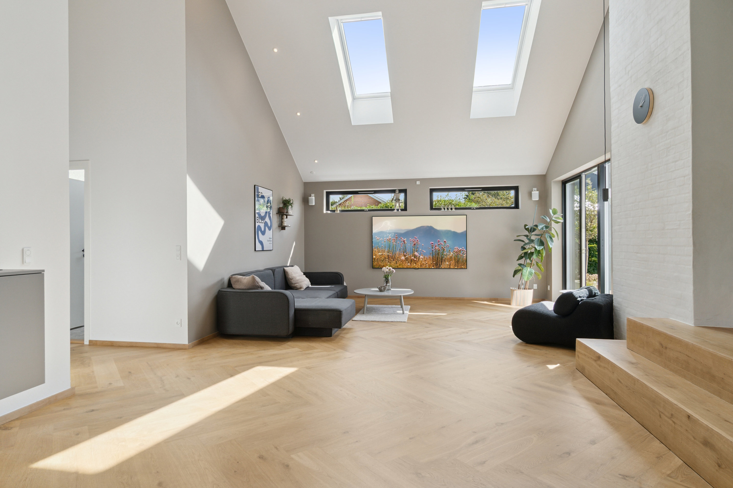 Fremhævet stue billede i fuldskærmstilstand. Billede af Astersvej 7, 4200 Slagelse