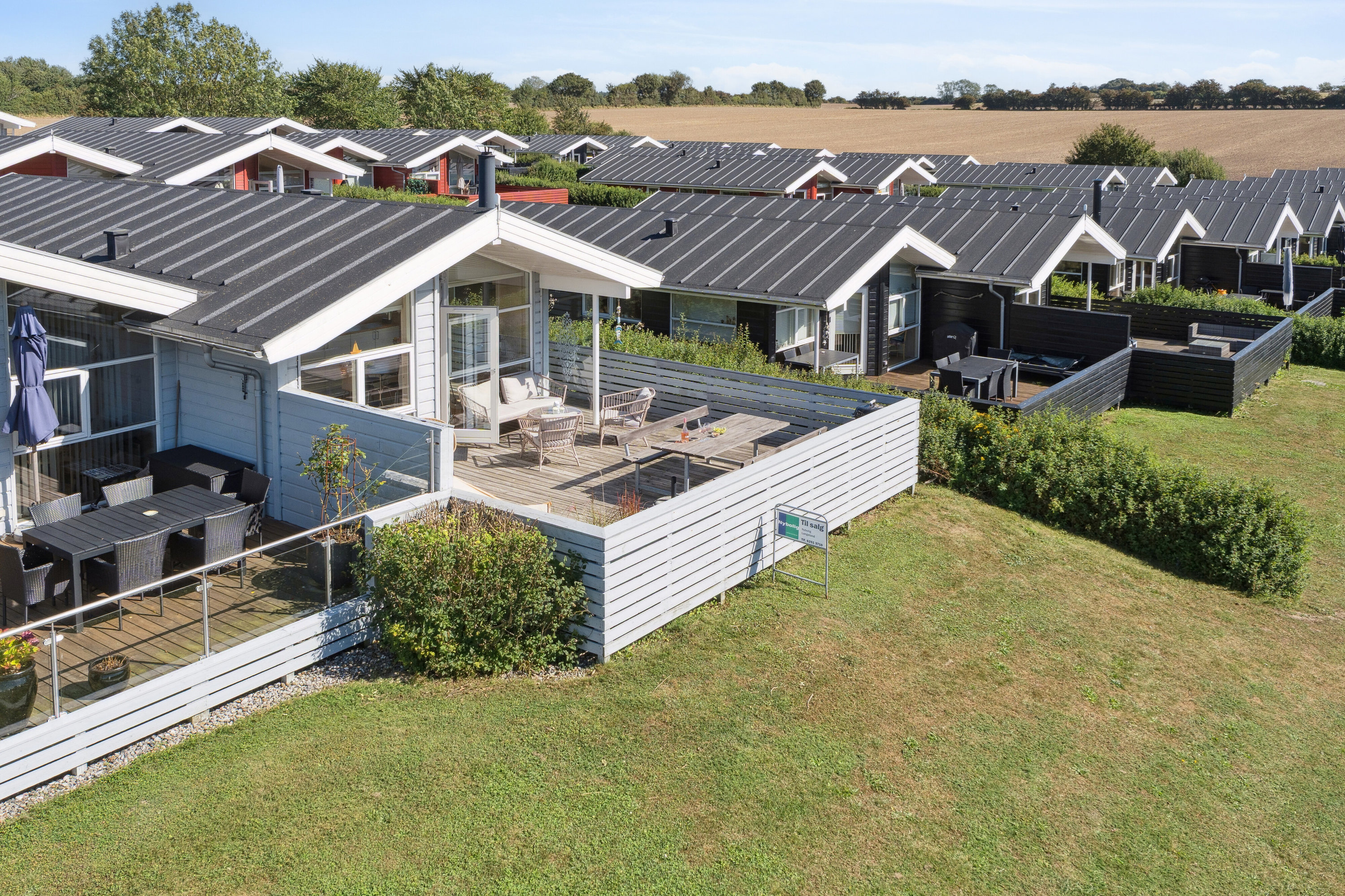 Miniaturebillede 2: luftfoto. Billede af Dageløkke Marina 6H, Dageløkke, 5953 Tranekær