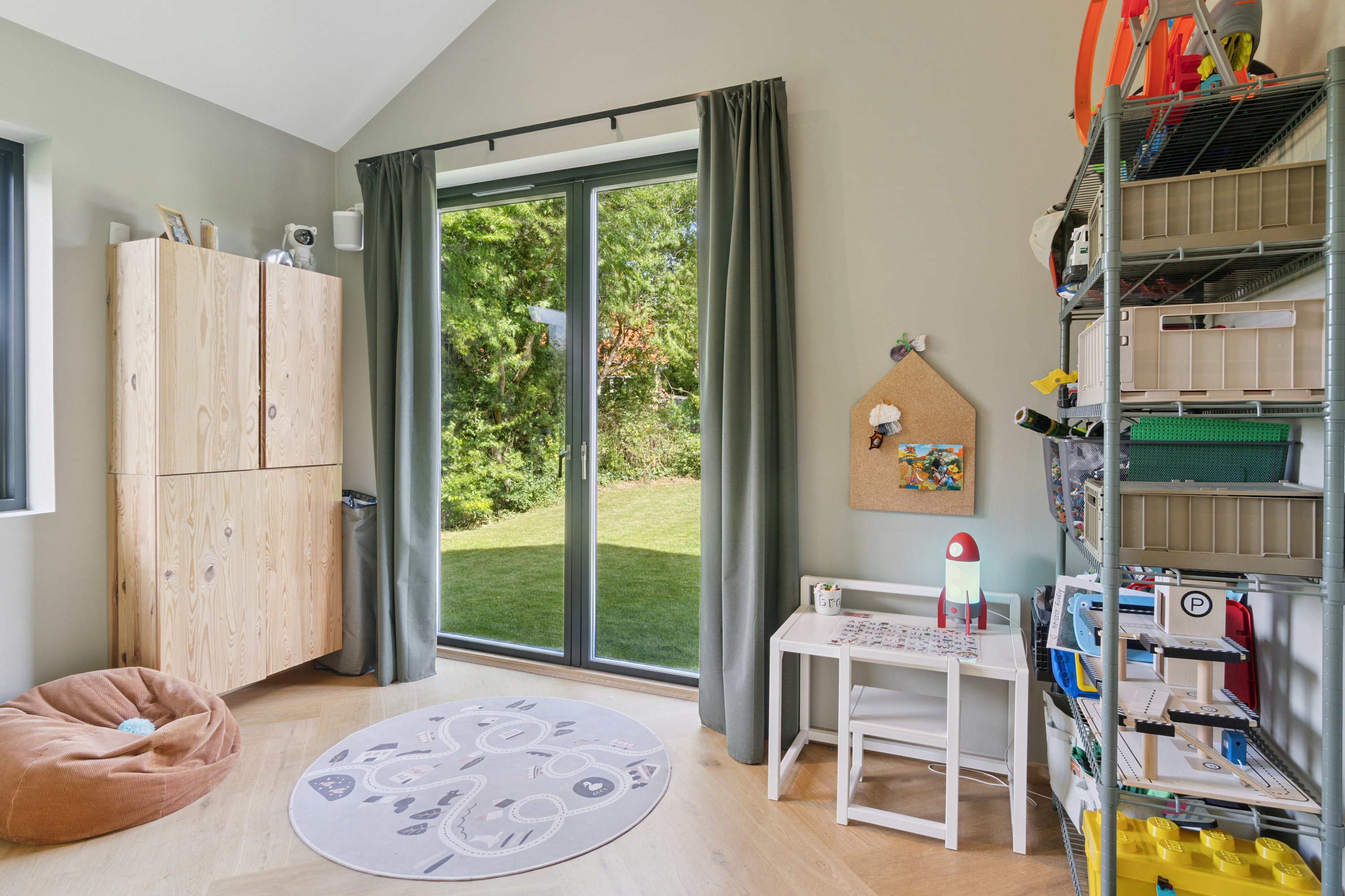 Fremhævet børneværelse billede i fuldskærmstilstand. Billede af Astersvej 7, 4200 Slagelse