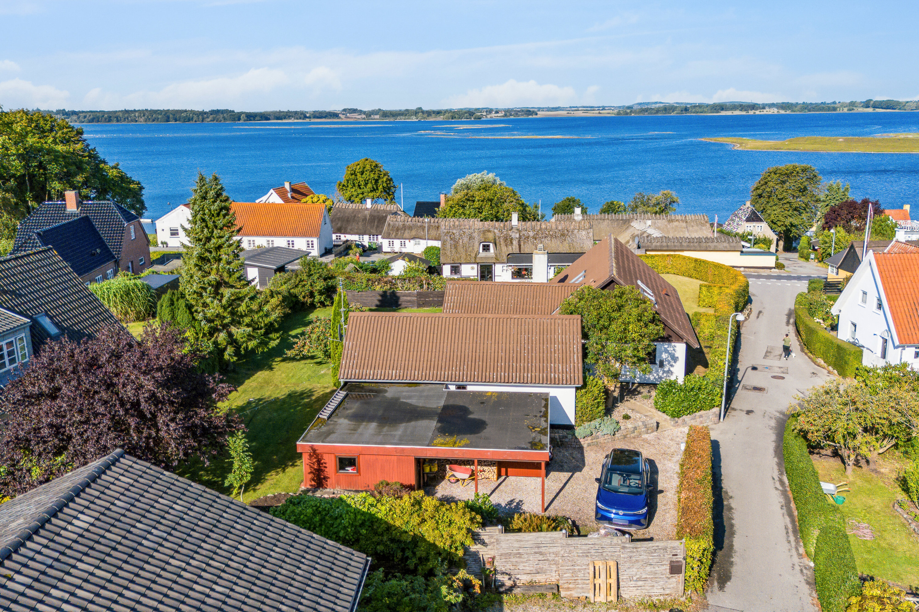 Fremhævet luftfoto billede i fuldskærmstilstand. Billede af Runddelen 2, 4040 Jyllinge