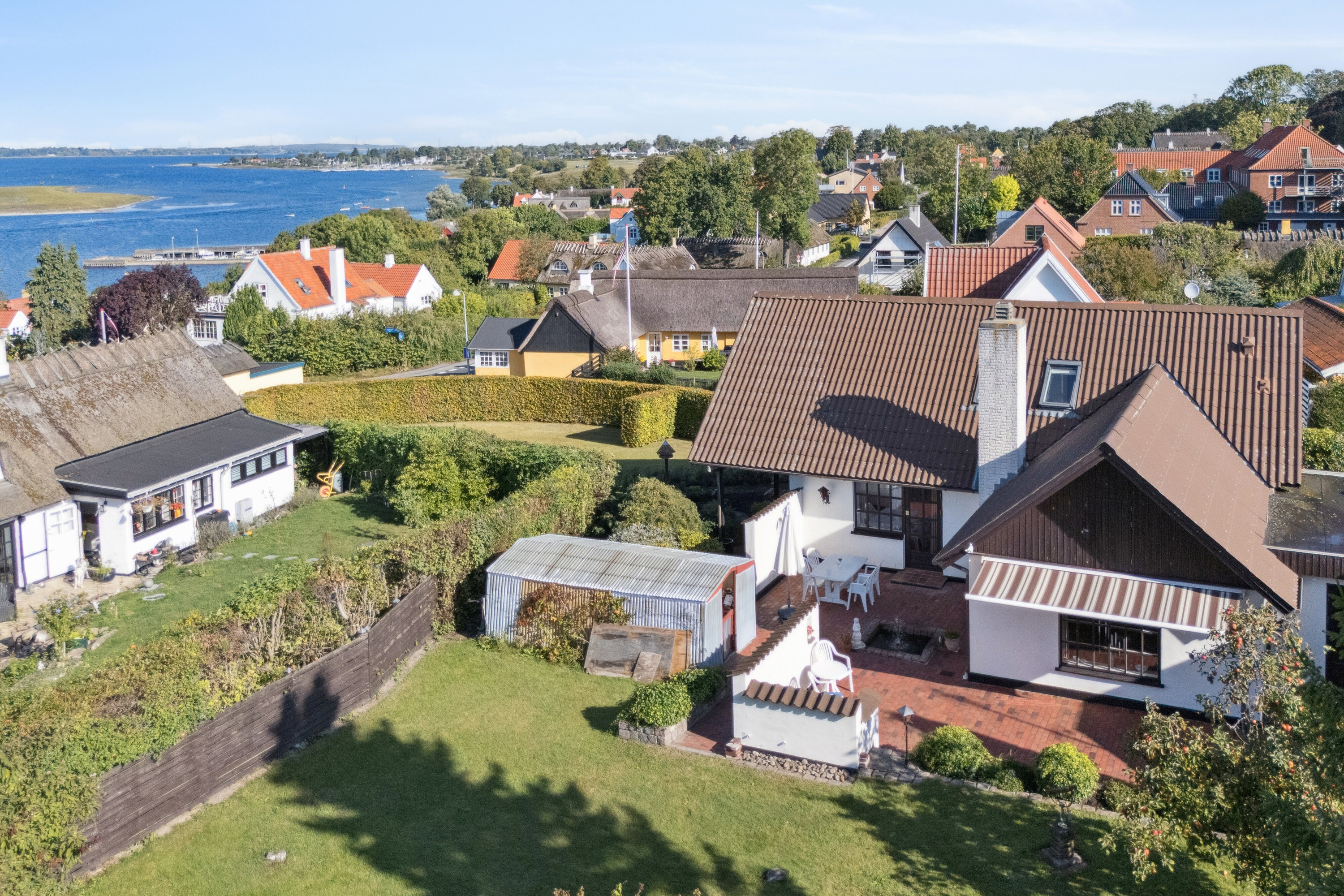 Fremhævet luftfoto billede i fuldskærmstilstand. Billede af Runddelen 2, 4040 Jyllinge