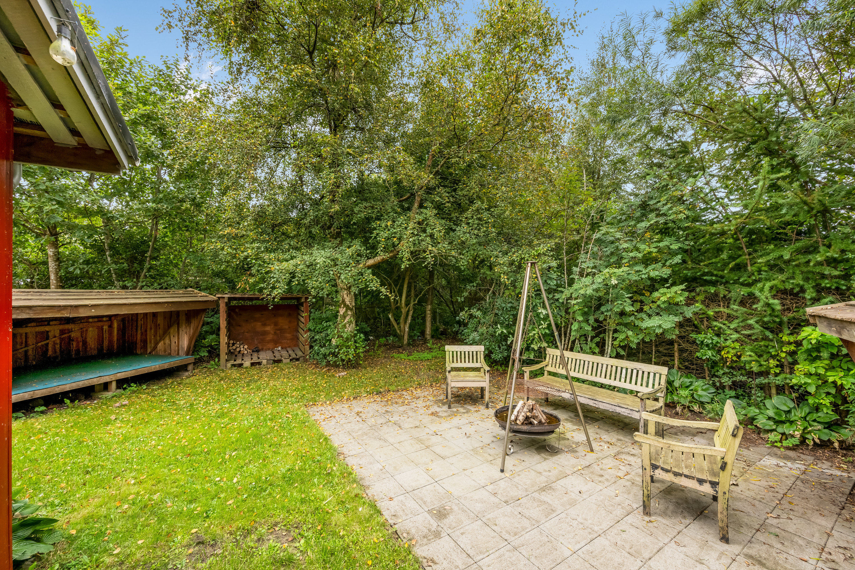 Fremhævet terrasse billede i fuldskærmstilstand. Billede af Gyvelvej 59, Stauning, 6900 Skjern