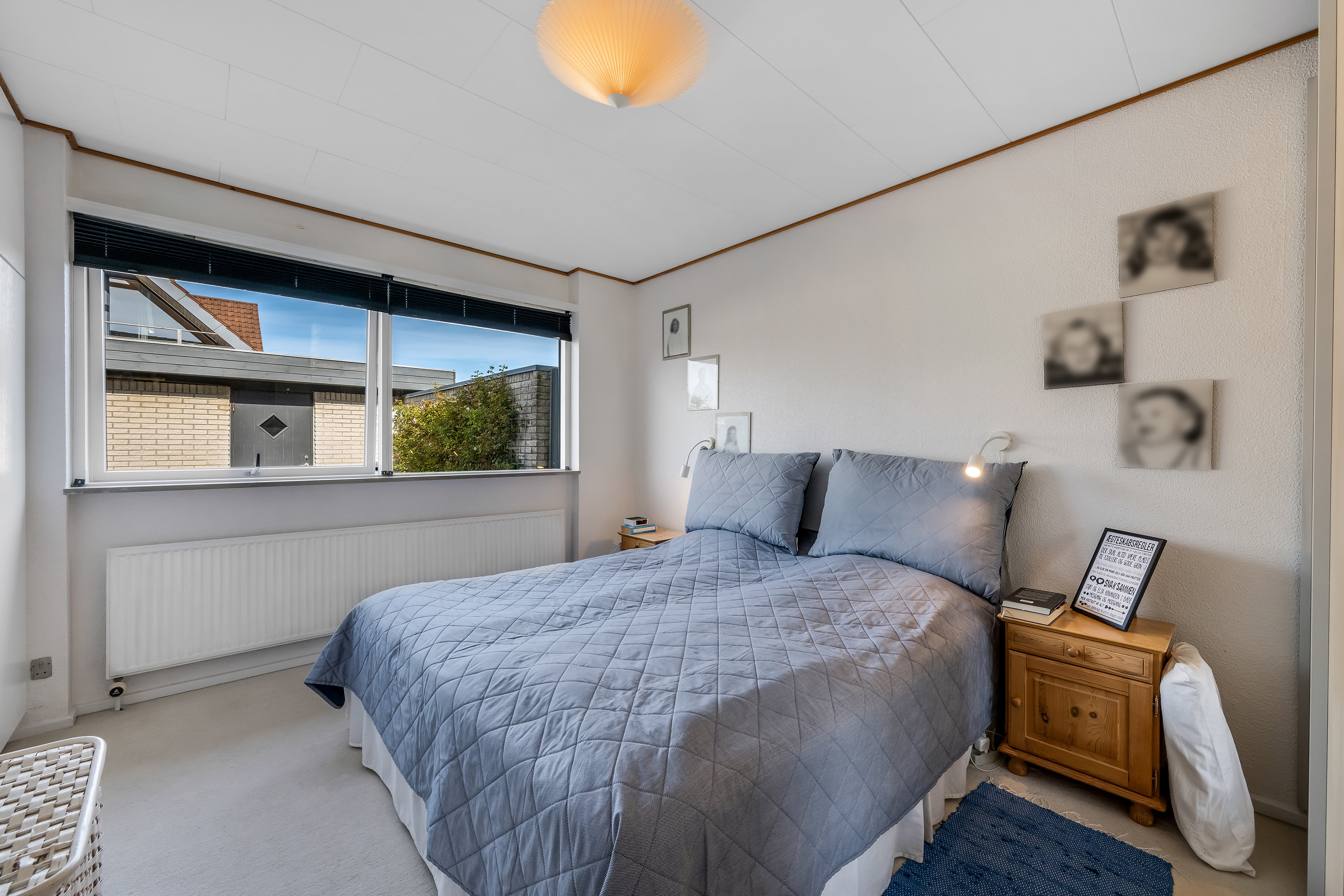 Fremhævet soveværelse billede i fuldskærmstilstand. Billede af Heboltoft 42, 6950 Ringkøbing