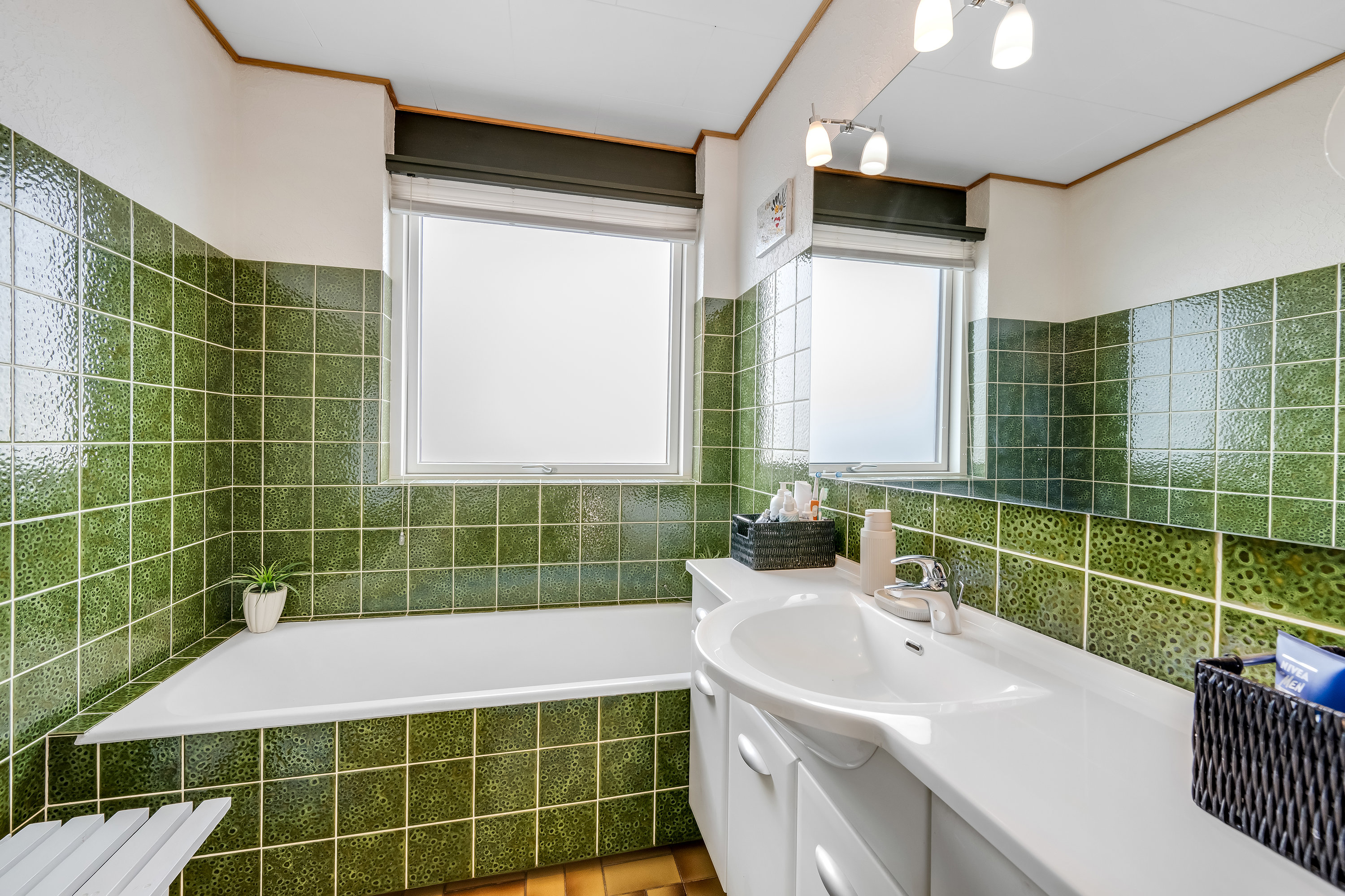 Fremhævet badeværelse billede i fuldskærmstilstand. Billede af Heboltoft 42, 6950 Ringkøbing