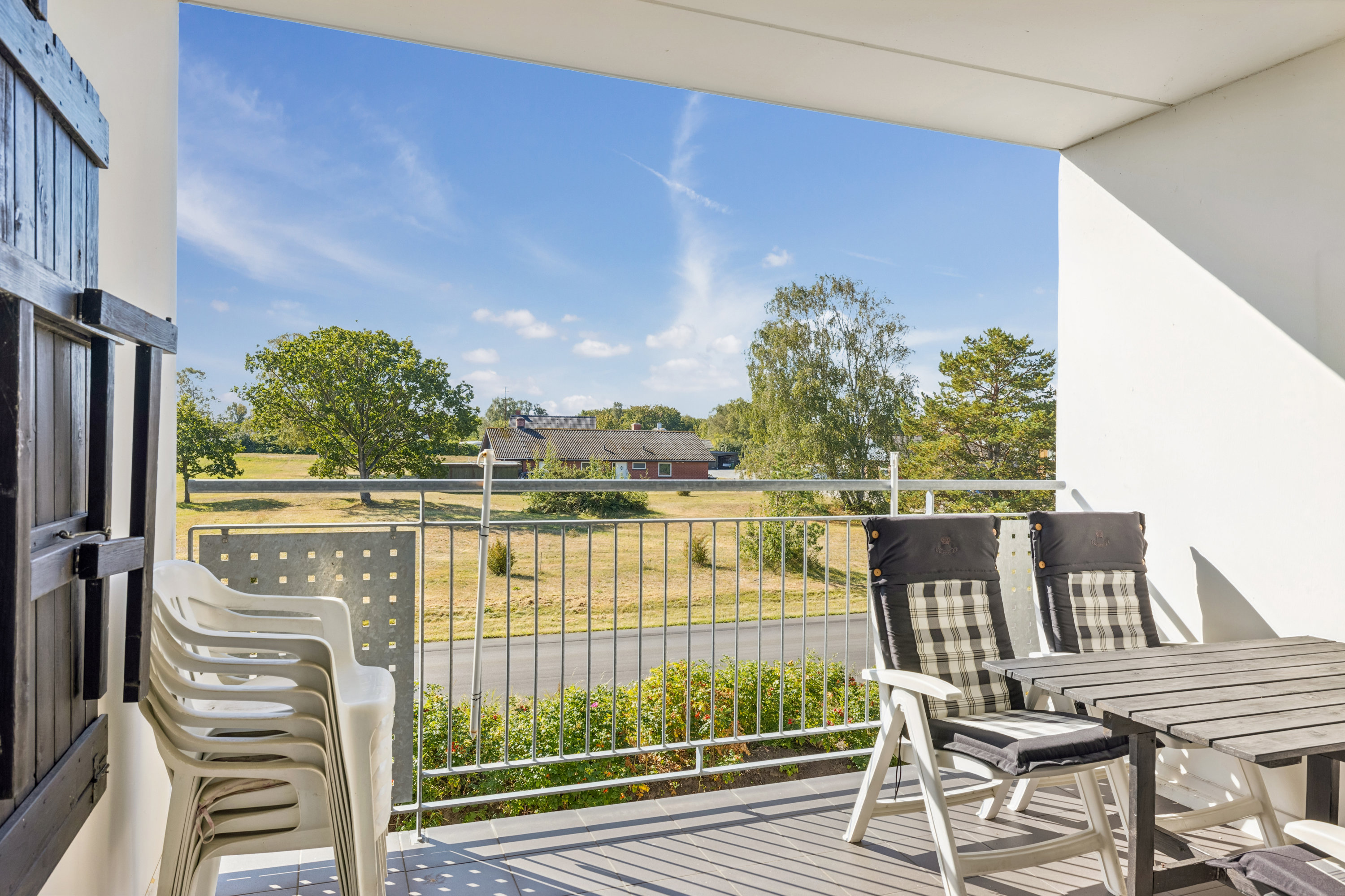 Fremhævet altan billede i fuldskærmstilstand. Billede af Fægangsvej 11A, 1. 209., Bønnerup Strand, 8585 Glesborg