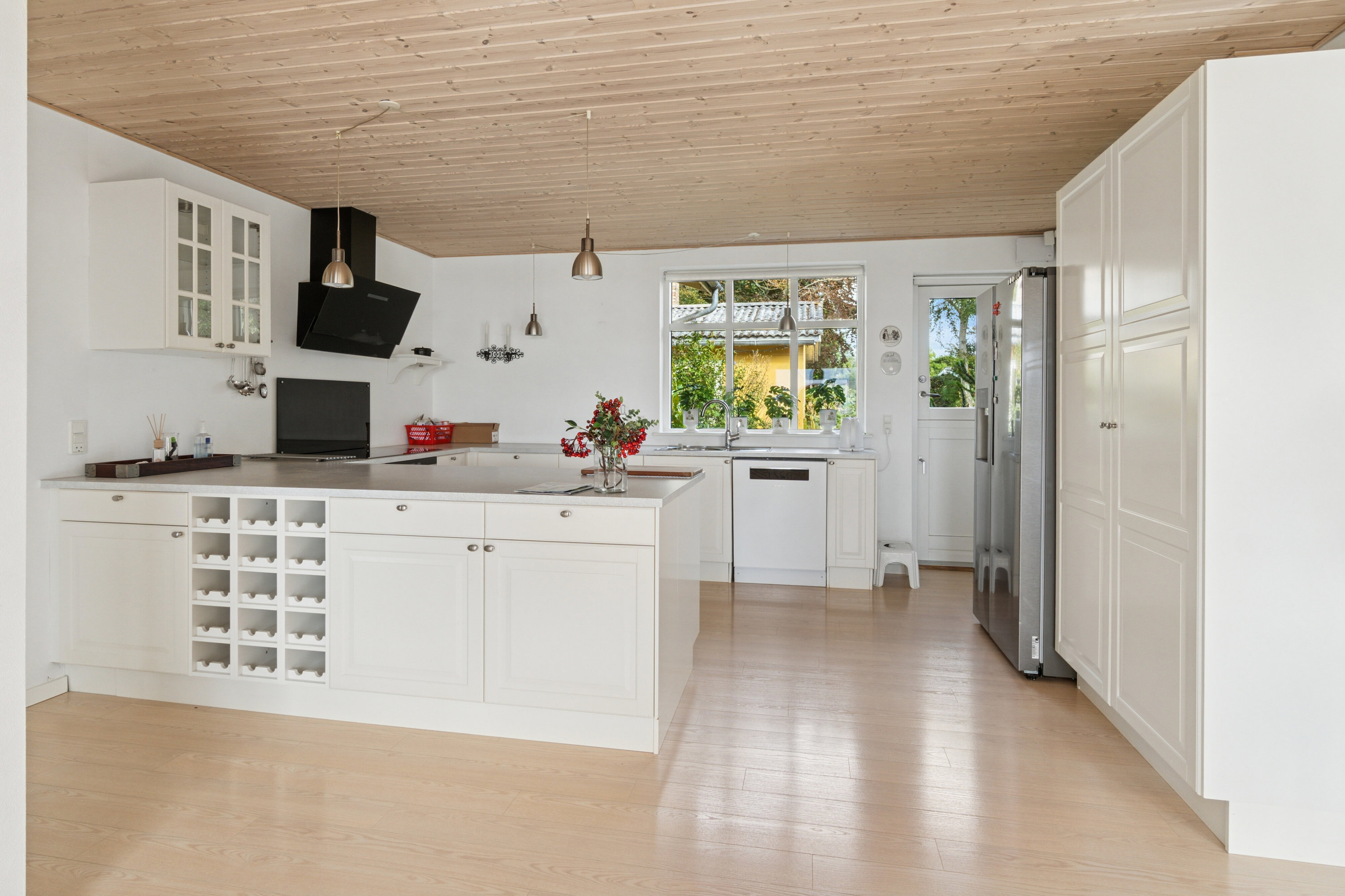 Fremhævet køkken billede i fuldskærmstilstand. Billede af Løvvej 17A, Dalby Strand, 4281 Gørlev