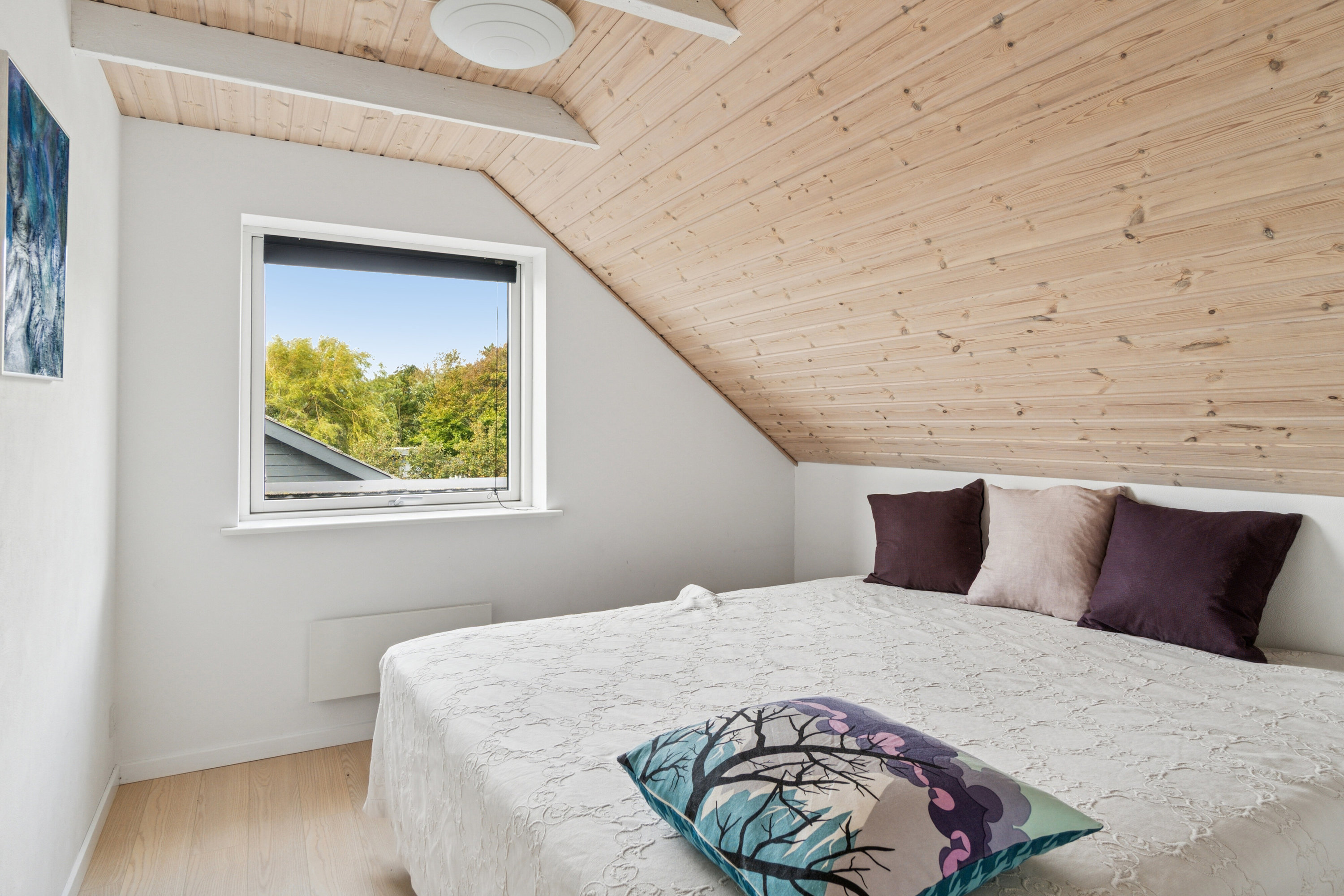 Fremhævet soveværelse billede i fuldskærmstilstand. Billede af Løvvej 17A, Dalby Strand, 4281 Gørlev