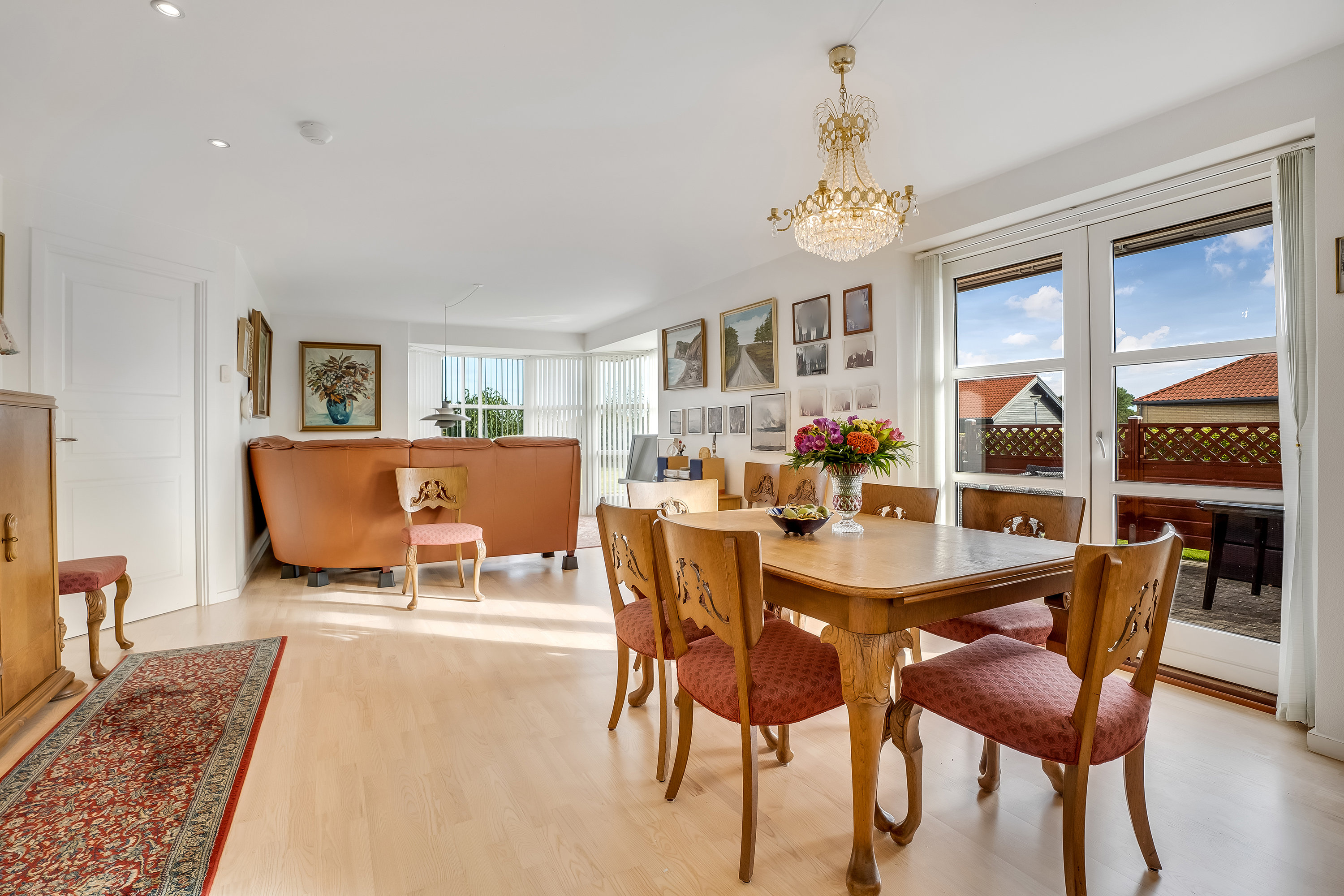 Fremhævet stue billede i fuldskærmstilstand. Billede af Havesangervej 42, 4930 Maribo