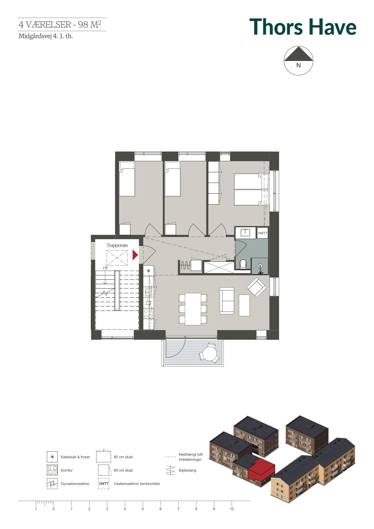 Plantegninger billede af Midgårdsvej 4, 1. th., Bolbro, 5200 Odense V