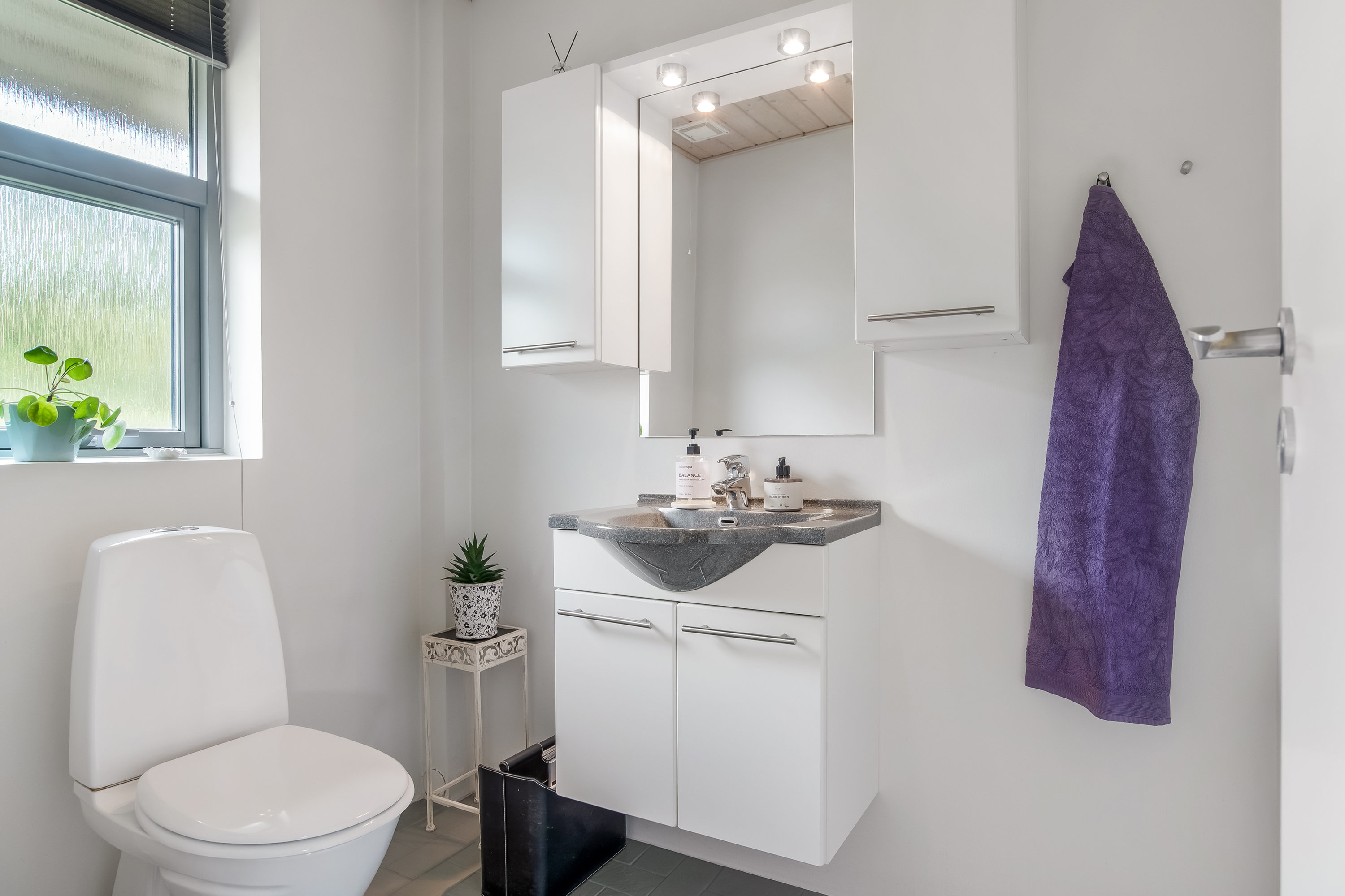 Fremhævet toilet billede i fuldskærmstilstand. Billede af Riisagersvej 1, 7500 Holstebro