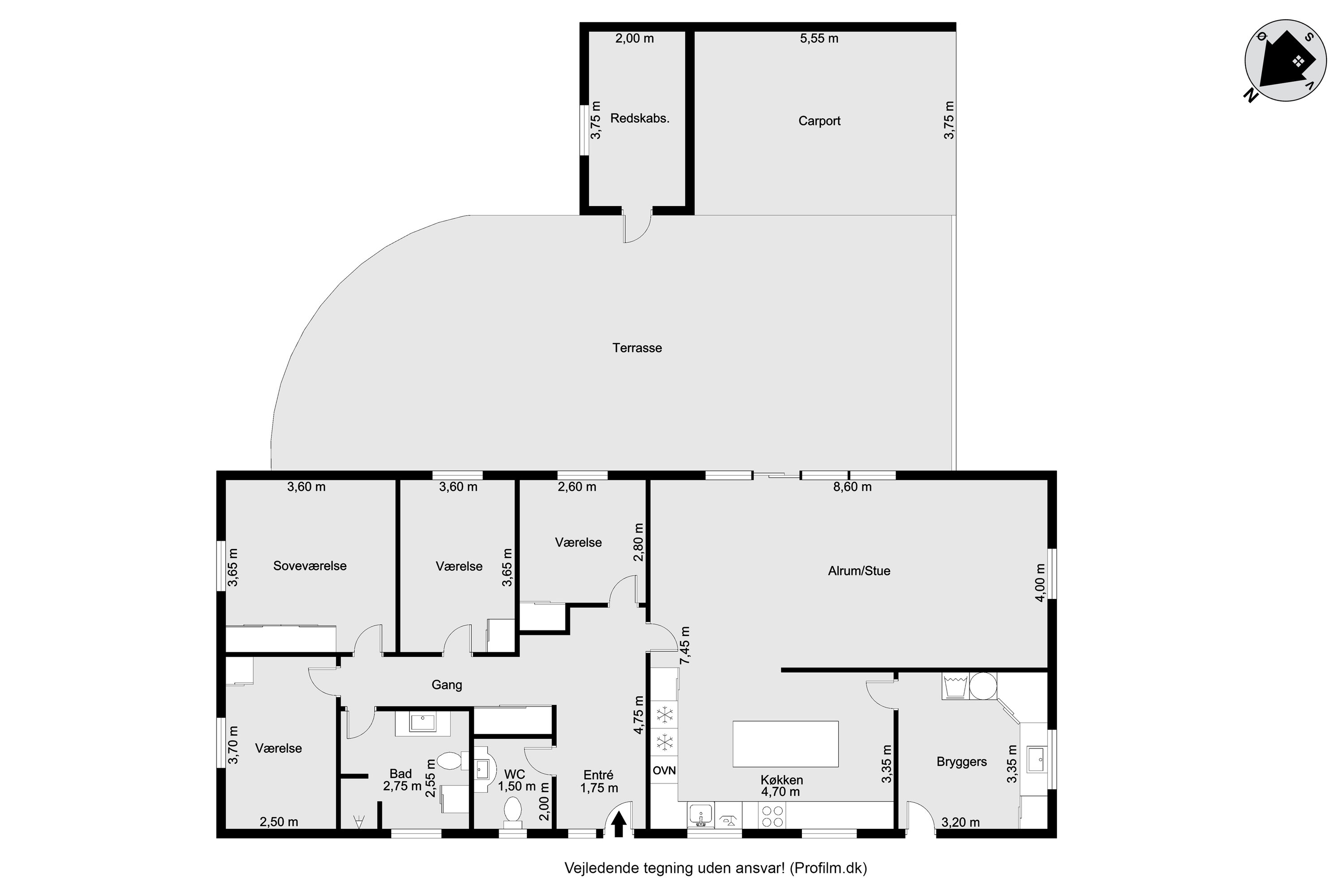Plantegninger billede af Riisagersvej 1, 7500 Holstebro
