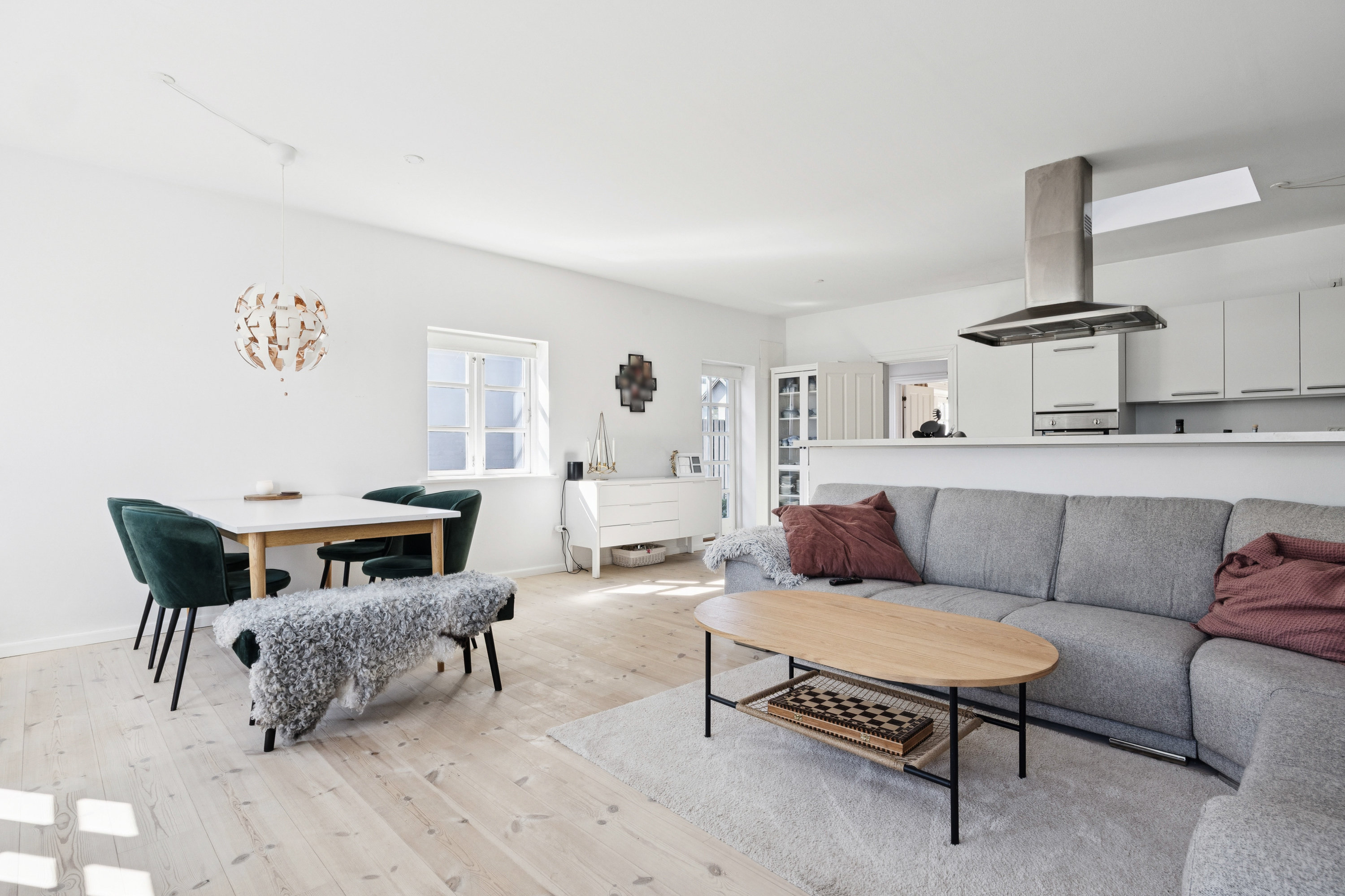 Fremhævet stue billede i fuldskærmstilstand. Billede af Vordingborgvej 90B, 4681 Herfølge