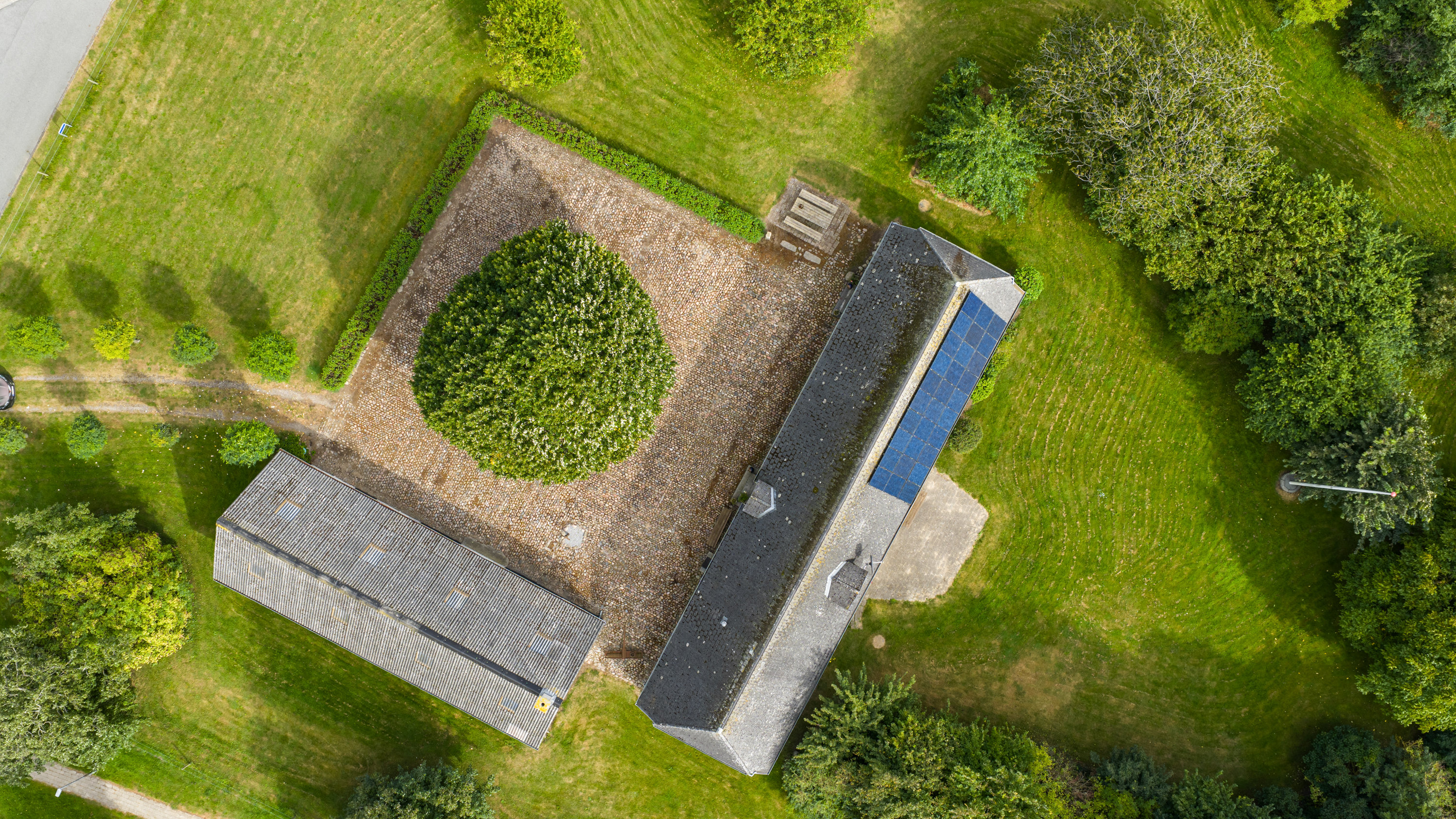 Miniaturebillede 2: luftfoto. Billede af Betzyslyst 131, 5600 Faaborg